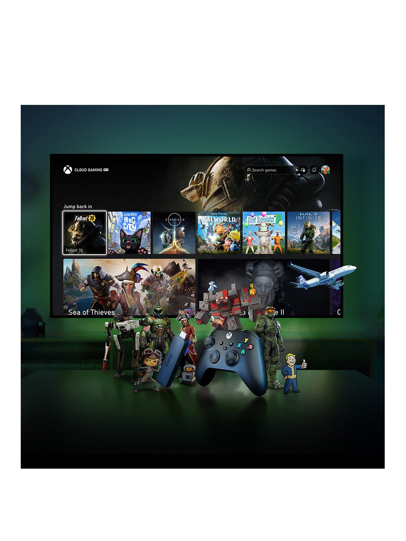 Image 2 of 8 of Xbox Gaming Bundle &ndash; Fire TV stick 4K, Xbox Wireless Controller &amp; 1 Month Game Pass Ultimate