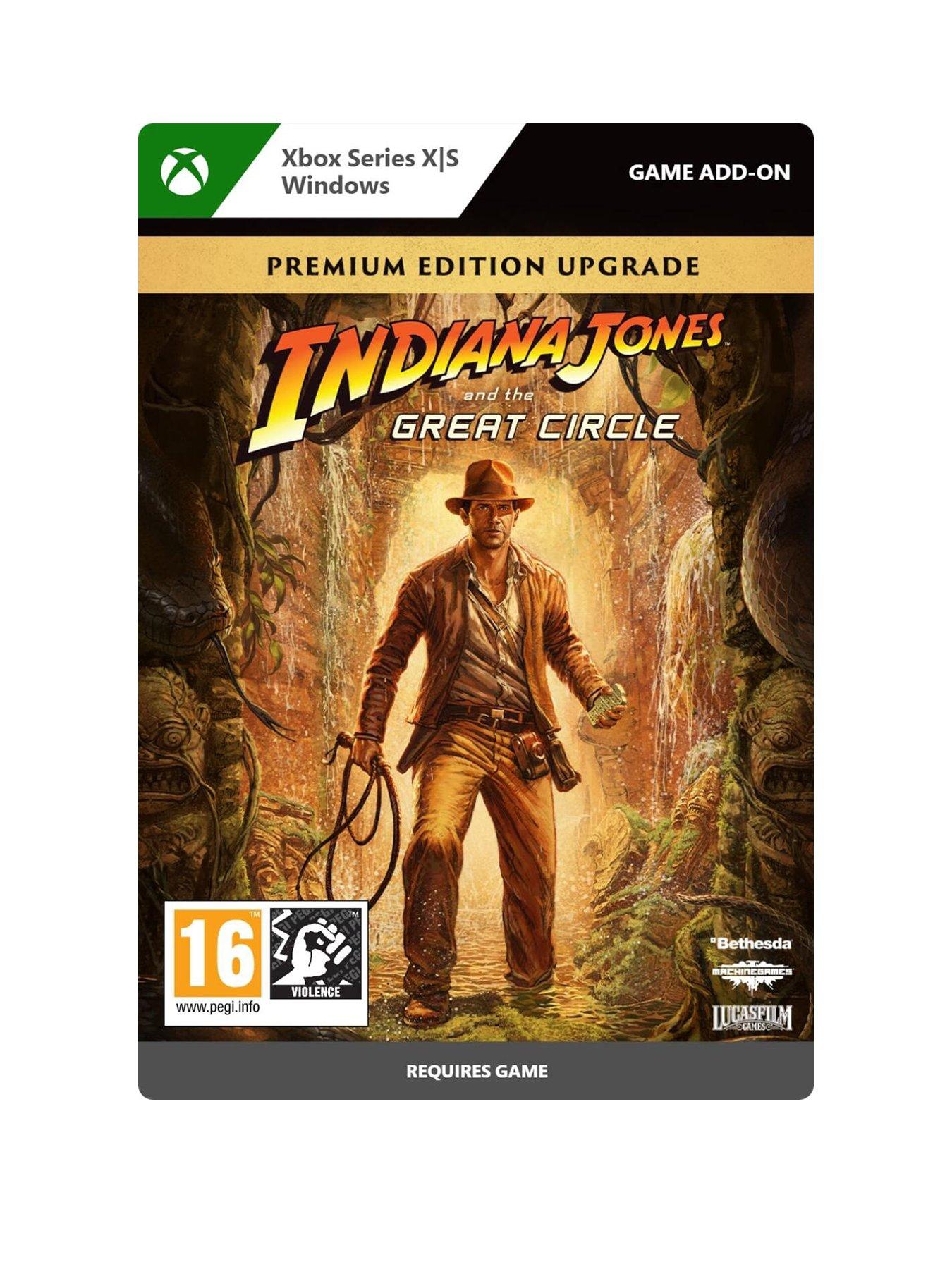 Image 1 of 8 of Xbox Series X Indiana Jones and the Great Circle: Premium Edition Upgrade (Digital Download)