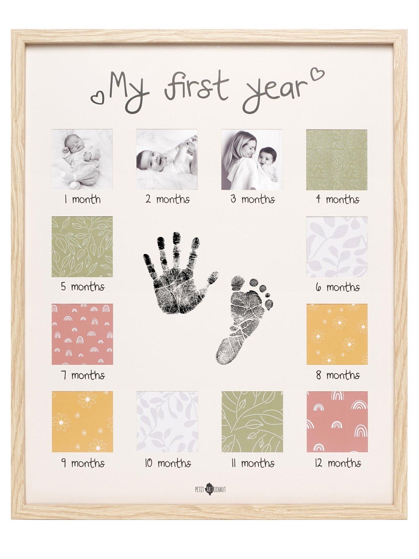 undefined My First Year Baby and Family Gift and Frame