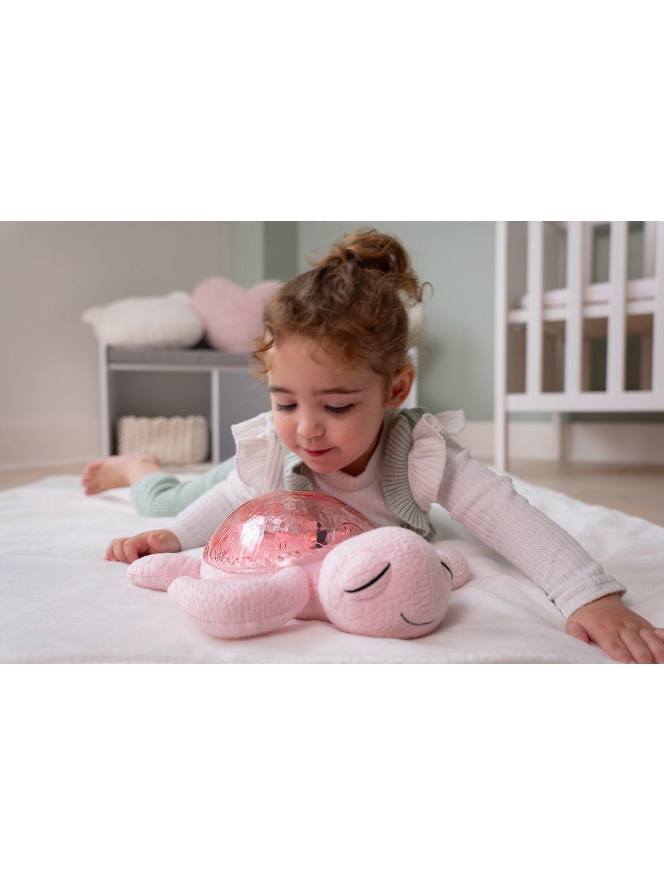Image 4 of 6 of cloud.b Tranquil Turtle Pink USB C Rechargeable Nightlight Ocean Projector Sleeping Aid