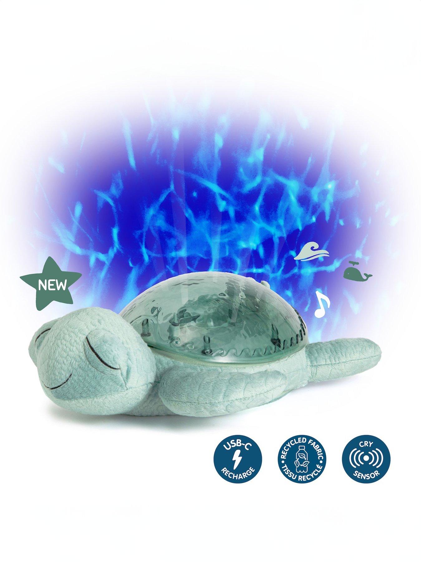 undefined Tranquil Turtle Green USB C Rechargeable Nightlight Ocean Projector Sleeping Aid