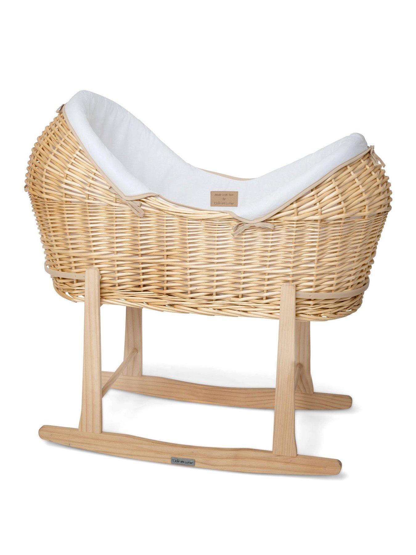Image 2 of 4 of Clair De Lune Natural Pod White with Rocking Stand