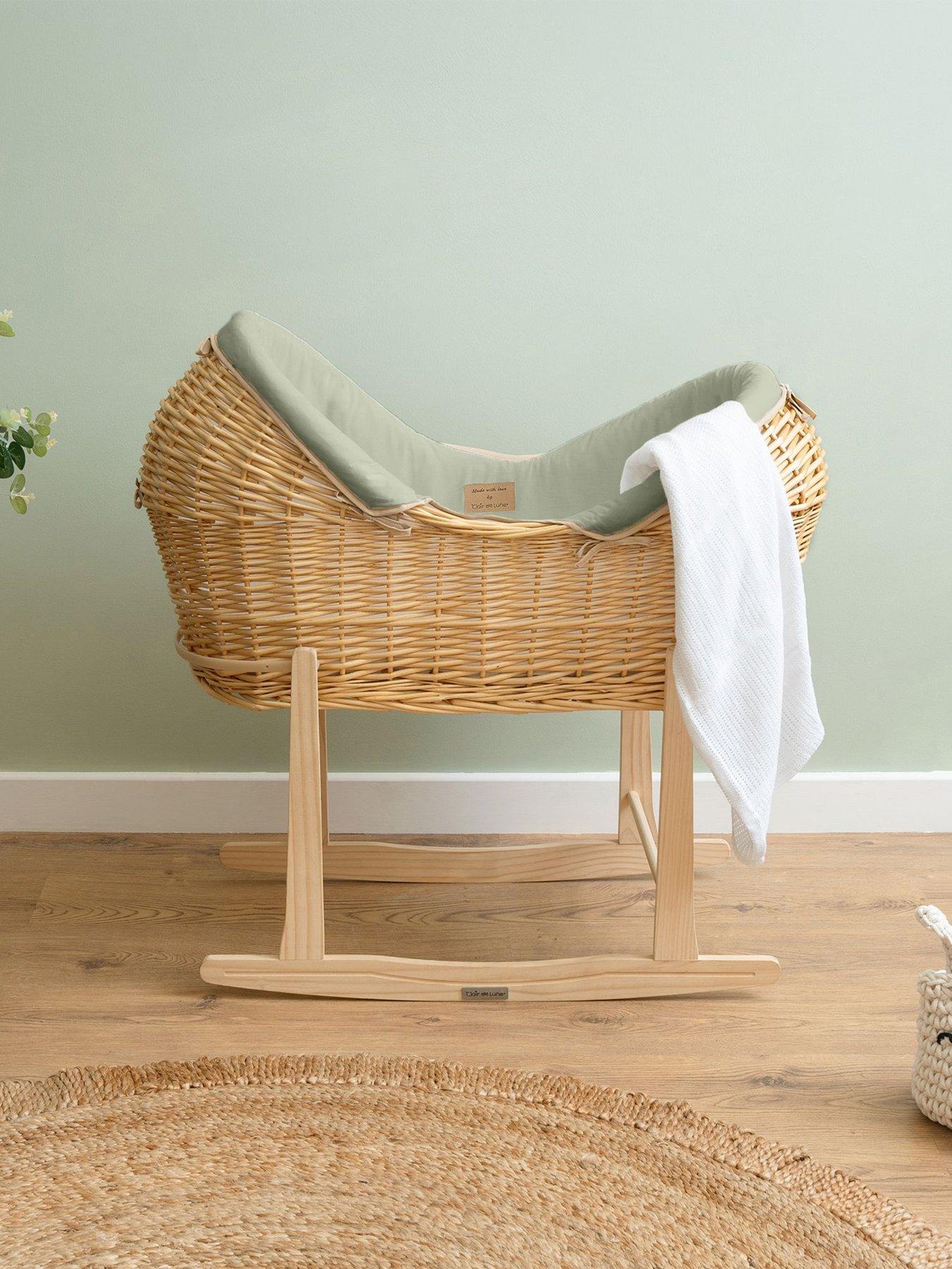 Product photograph of Clair De Lune Organic Natural Pod Sage With Rocking Stand from very.co.uk