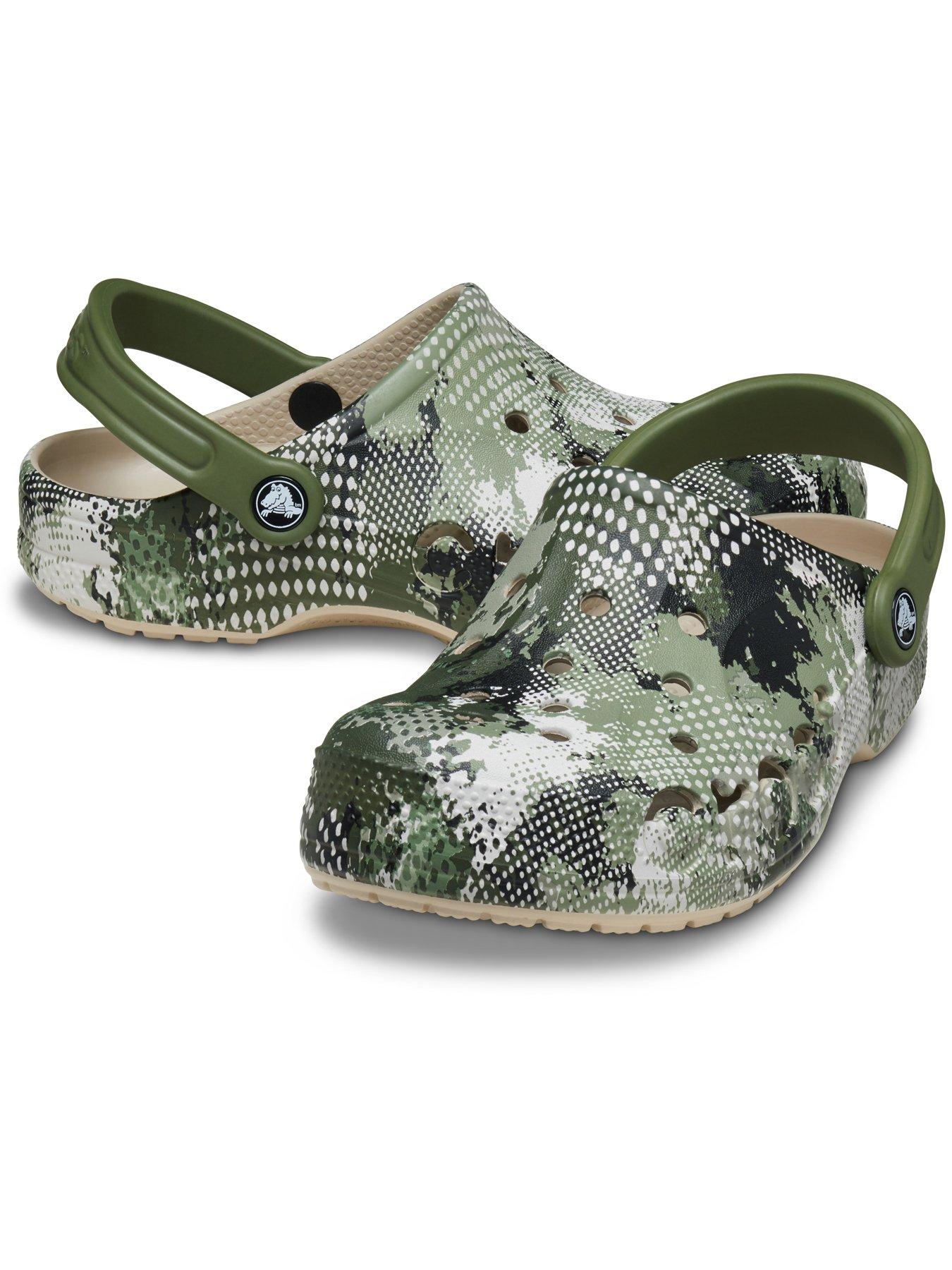 Crocs Crocband Printed Mens Camo Croc Flip Flops Crocs Men's Baya