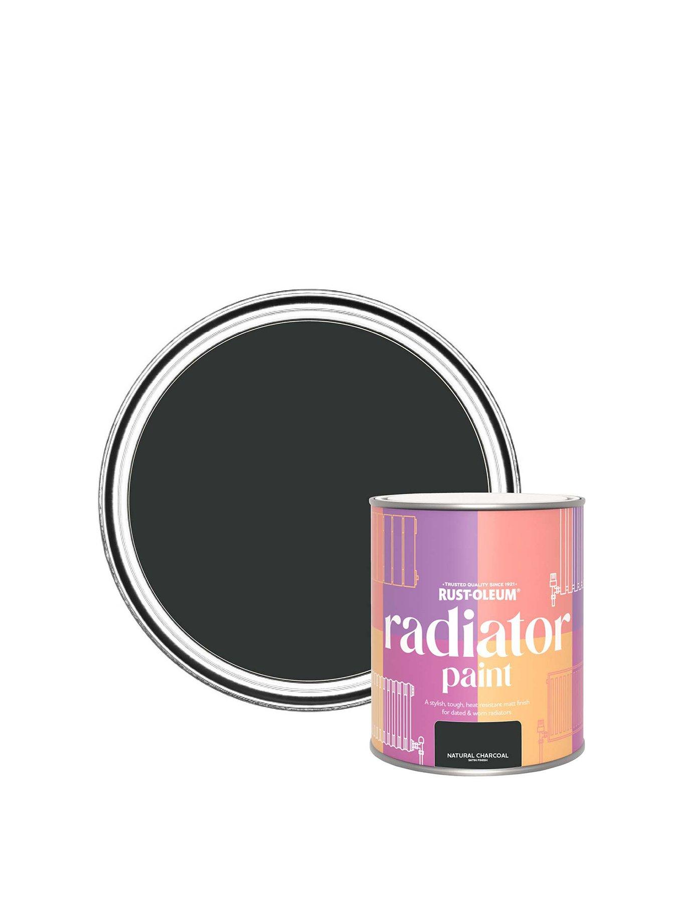 undefined Matt Finish 750 ml Radiator Paint – Natural Charcoal