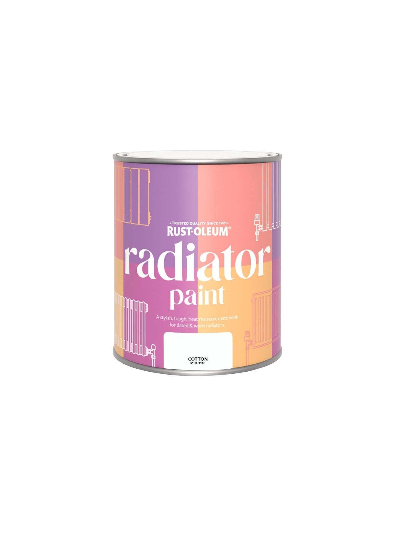 Image 5 of 5 of Rust-Oleum Satin Finish 750 ml Radiator Paint &ndash; Cotton