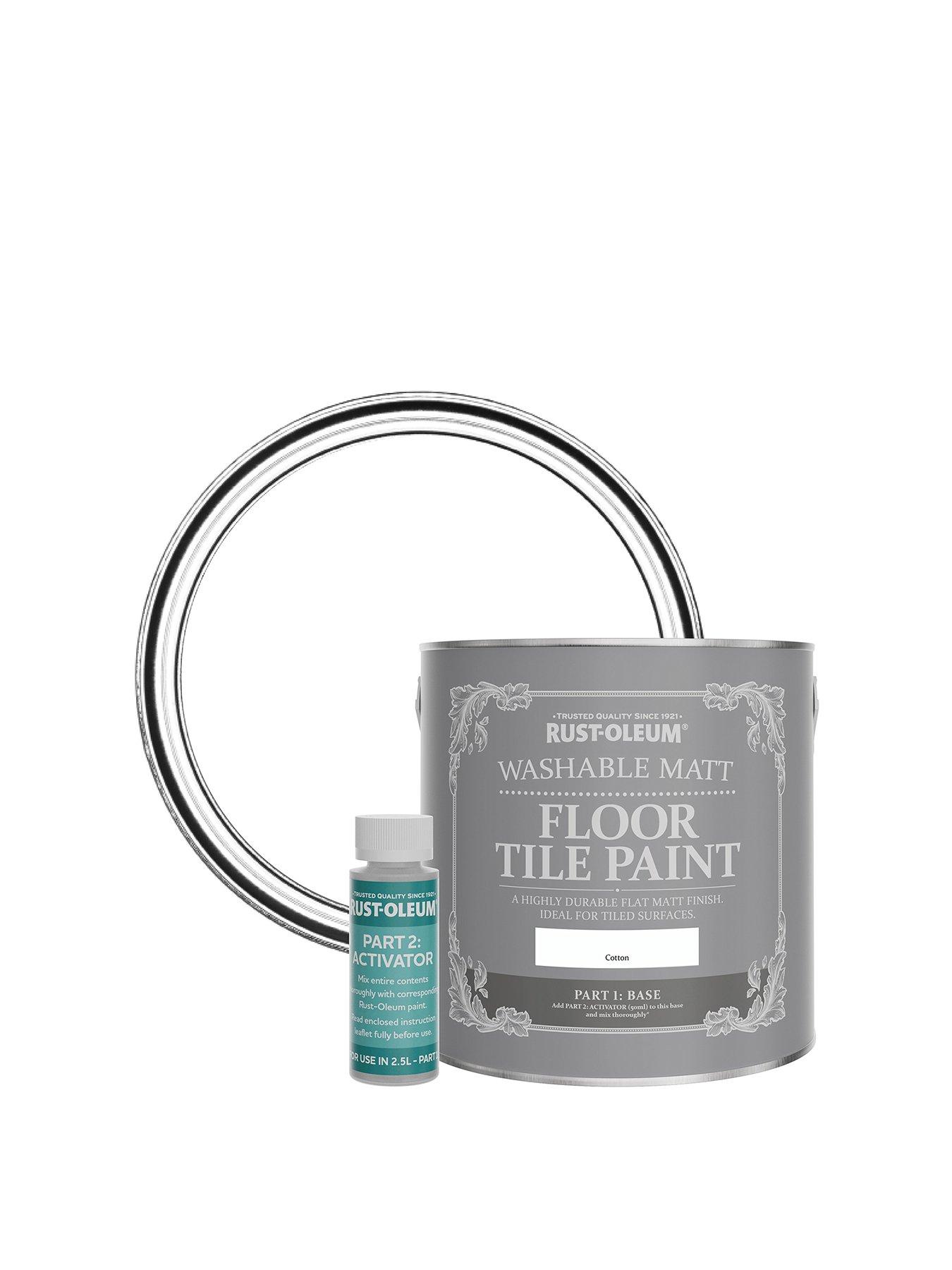 undefined Floor Tile Paint Cotton Matt 2.5l