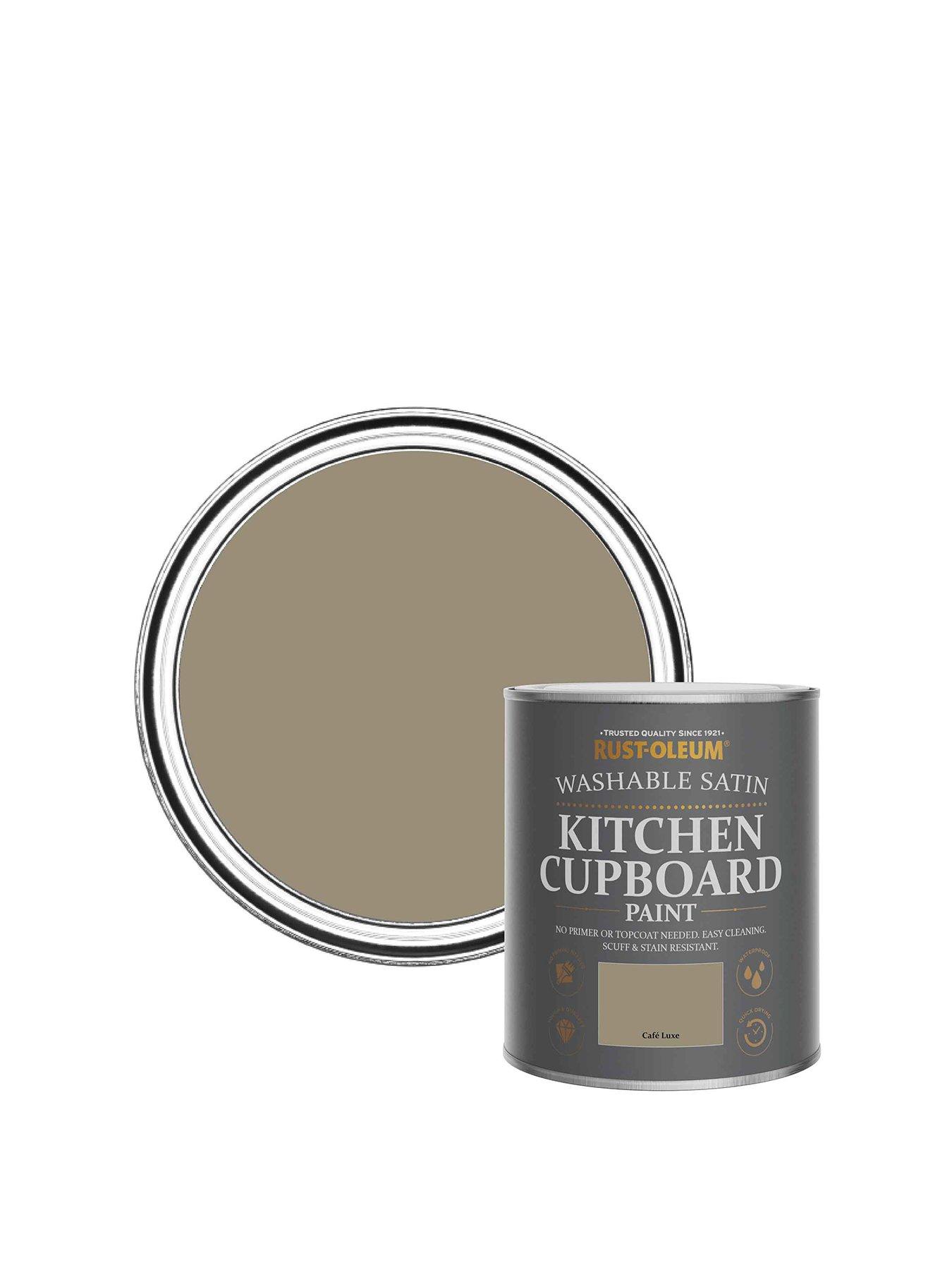 Rust-Oleum Satin Finish Kitchen Cupboard Paint - Café Luxe | Very