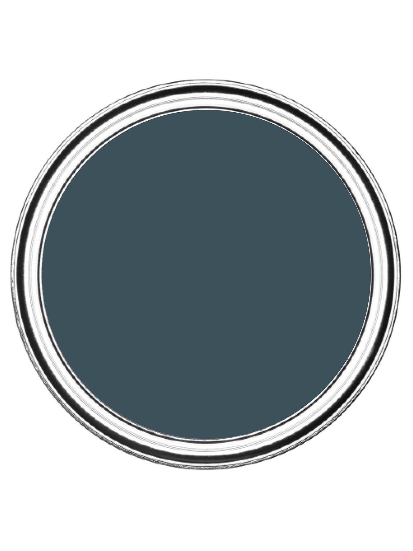 Image 4 of 5 of Rust-Oleum Washable Satin Finish Kitchen Cupboard Paint in Evening Blue