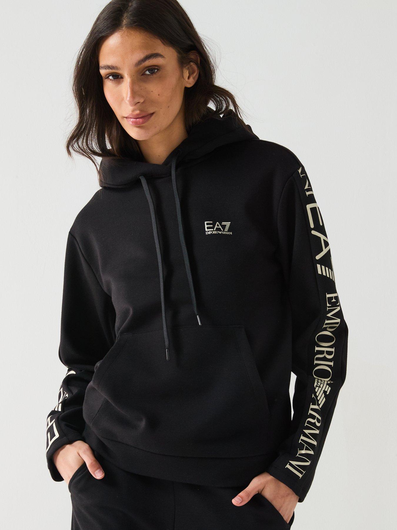 EA7 Emporio Armani Train Extended Logo Overhead Hoody and Jogger