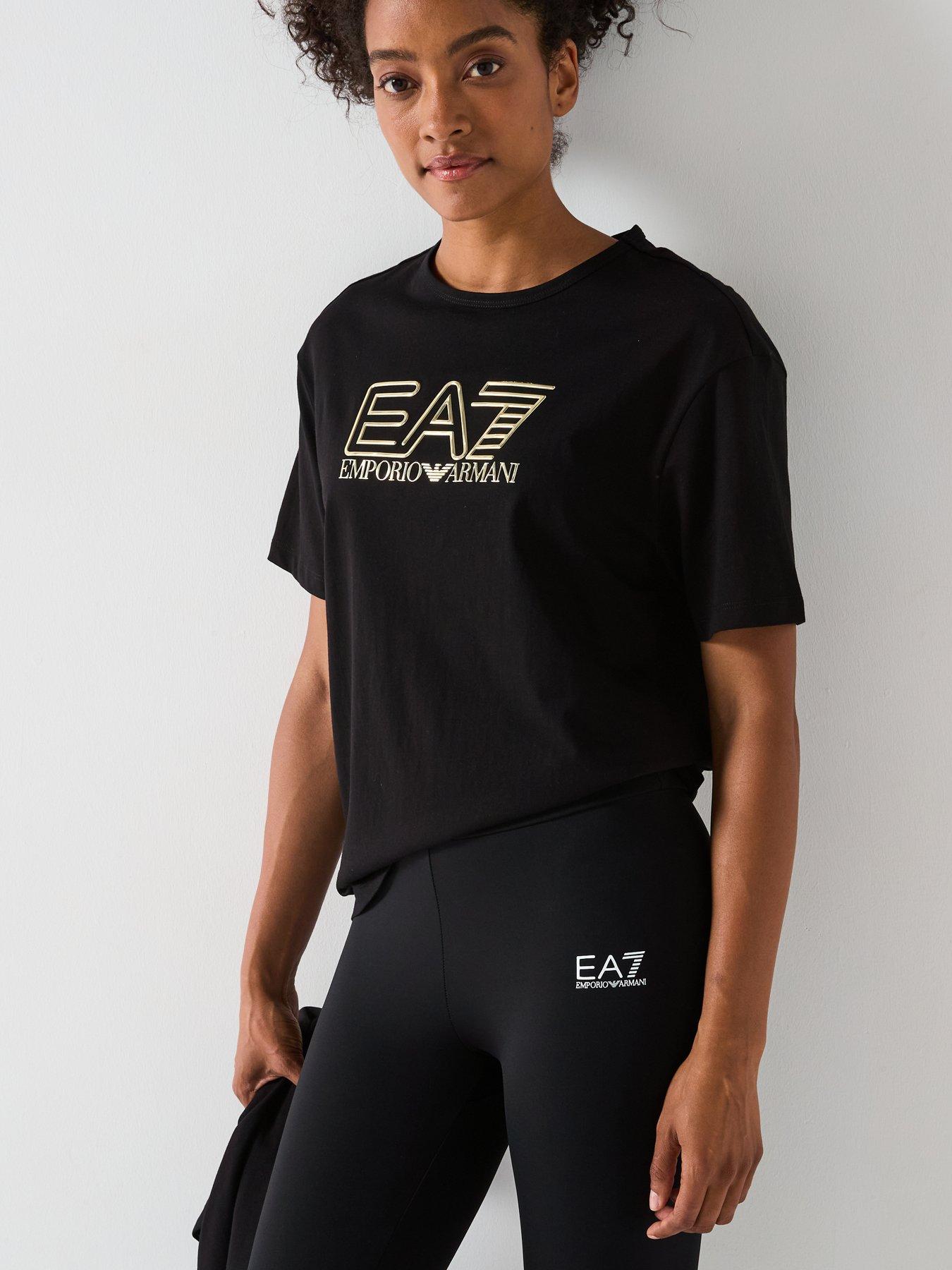 Image 4 of 5 of EA7 Emporio Armani Vigor7 Logo Legging - Black