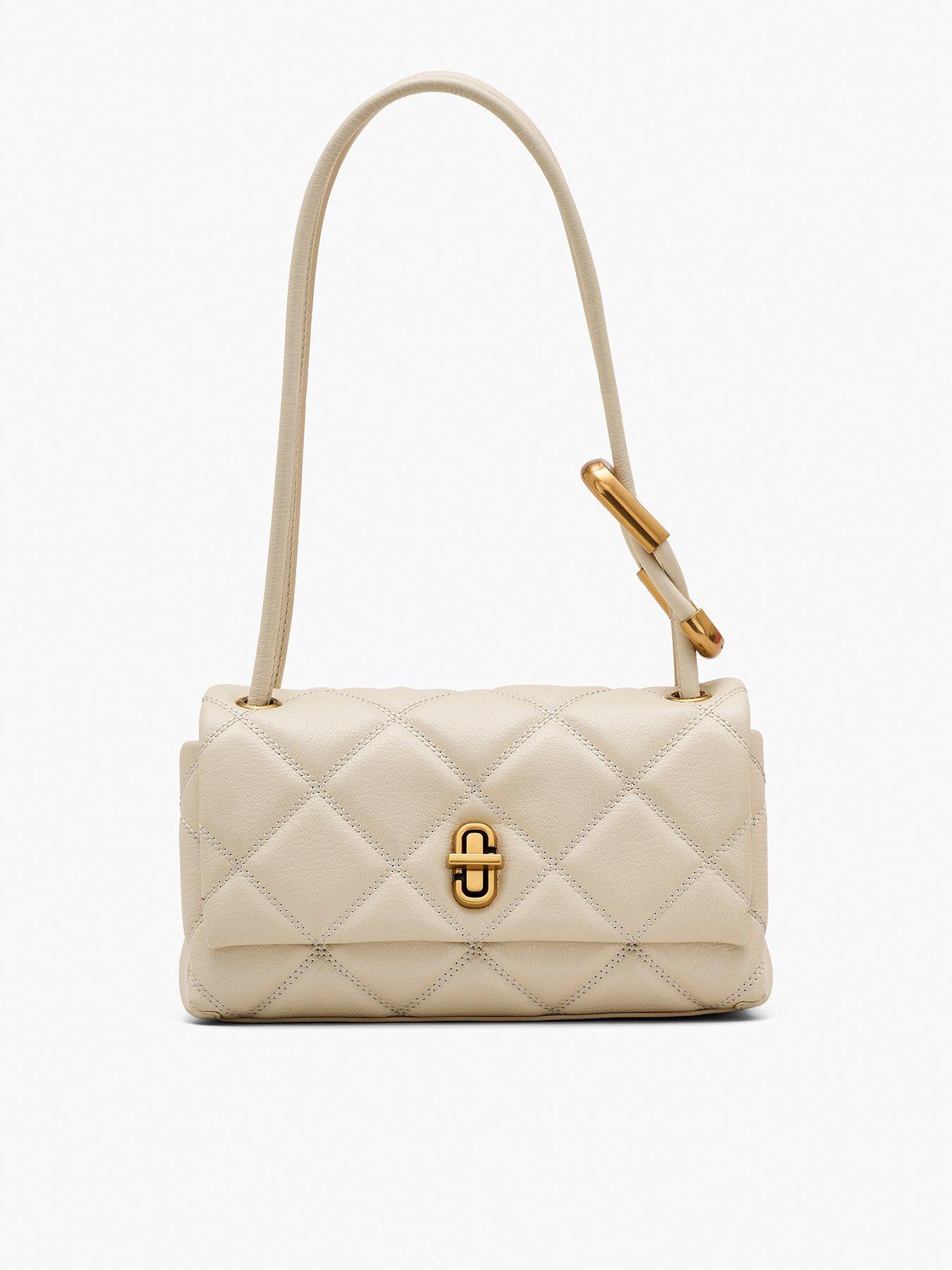 MARC JACOBS The Mini Dual Chain Bag - White