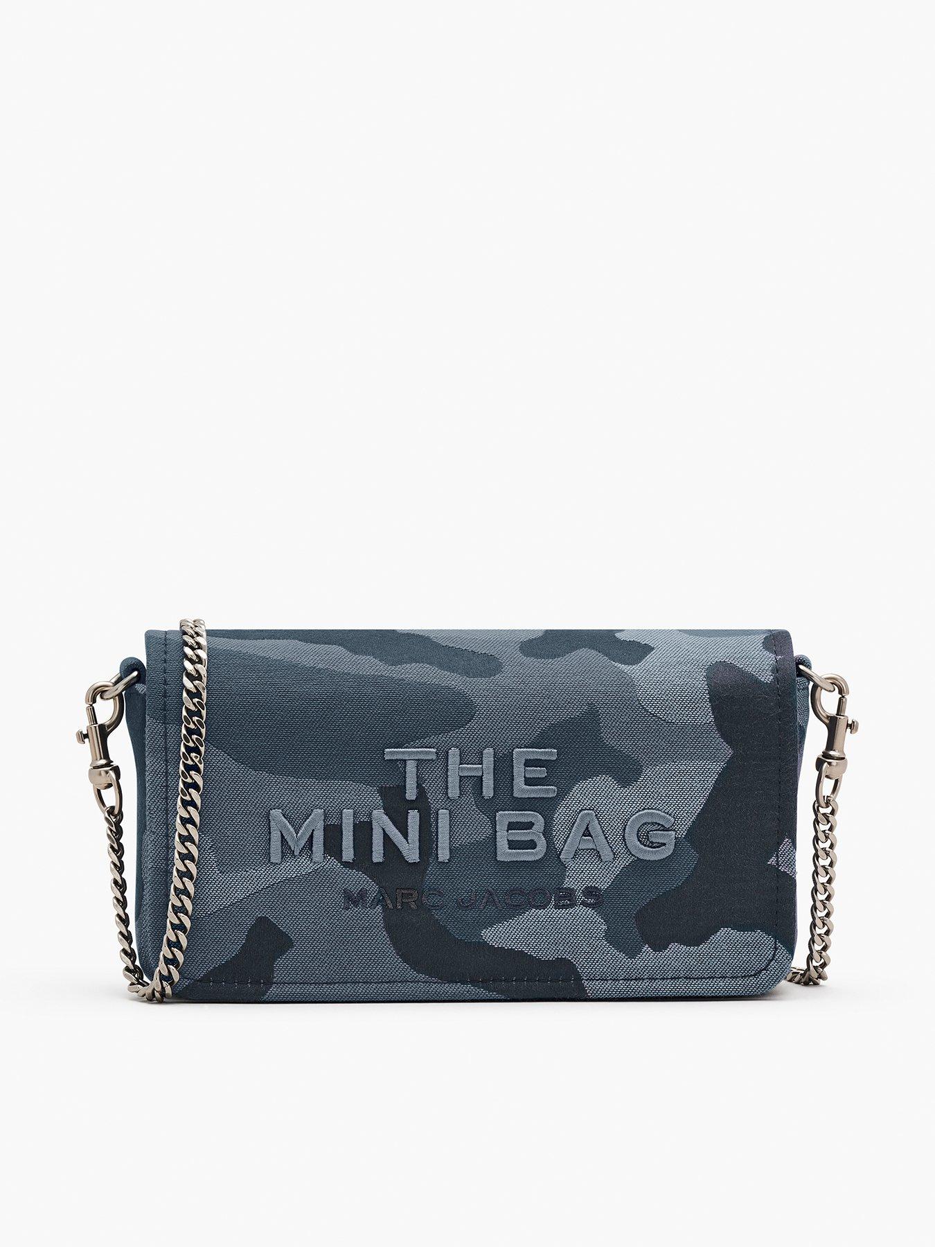 Image 1 of 5 of MARC JACOBS The Camo Mini Bag - Grey/Blue
