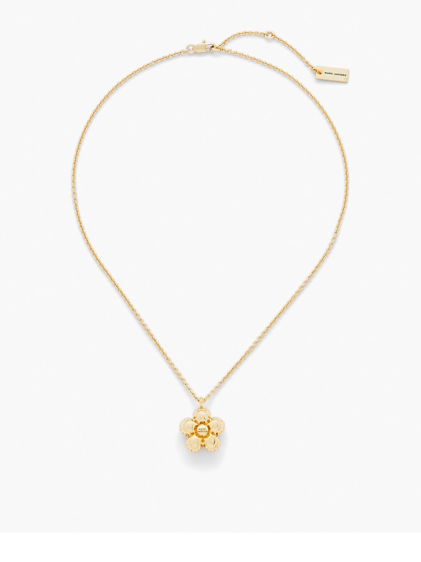 MARC JACOBS Daisy Balloon Necklace - Gold