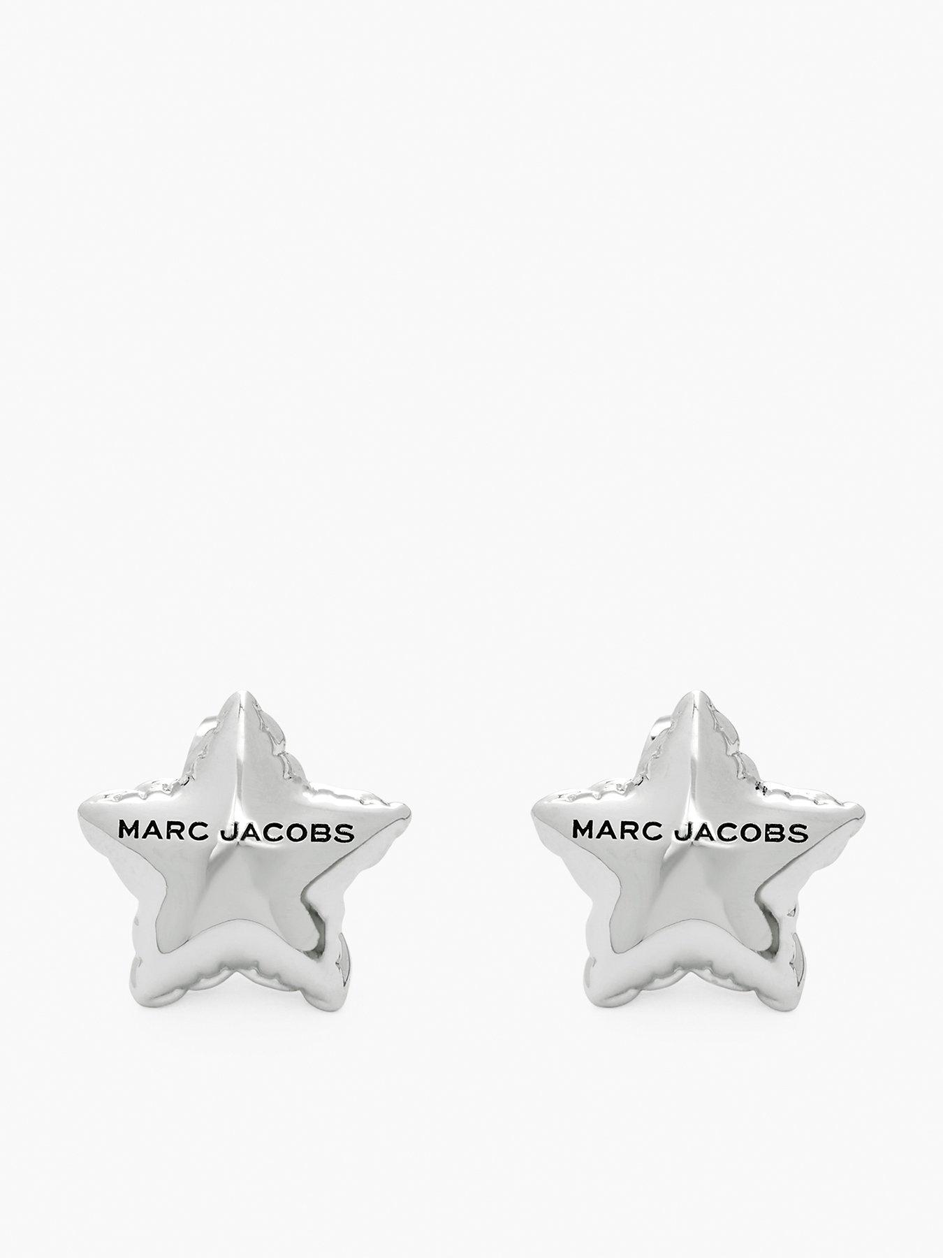 Product photograph of Marc Jacobs Balloon Star Earrings from very.co.uk