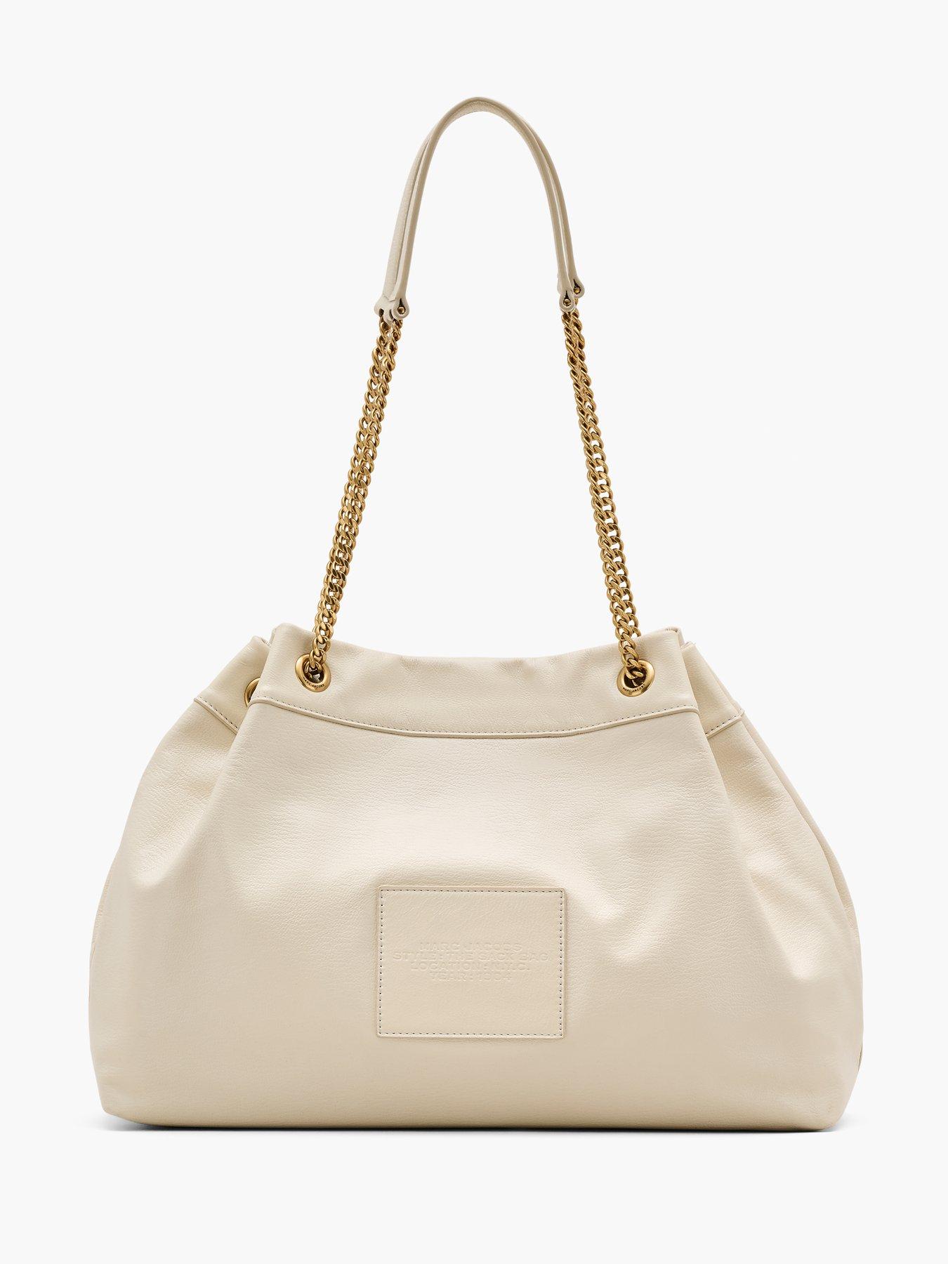 ショルダーバッグ・ポシェット Marc Jacobs The Small Chain Sack Bag MARC JACOBS THE SMALL CHAIN SACK BAG BLACK | 3.97% Off