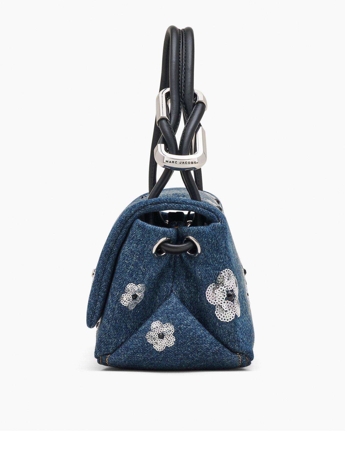 Image 3 of 5 of MARC JACOBS The Sequin Daisy Mini Dual Bag - Blue