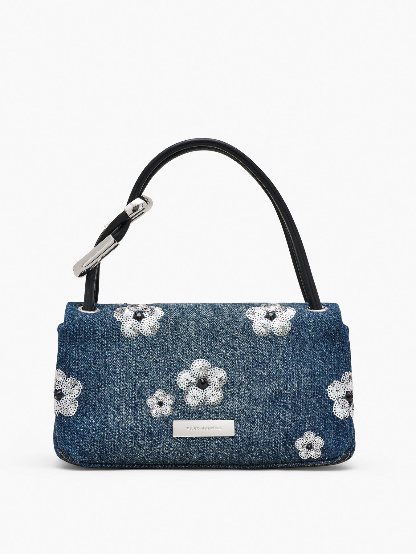 Image 4 of 5 of MARC JACOBS The Sequin Daisy Mini Dual Bag - Blue
