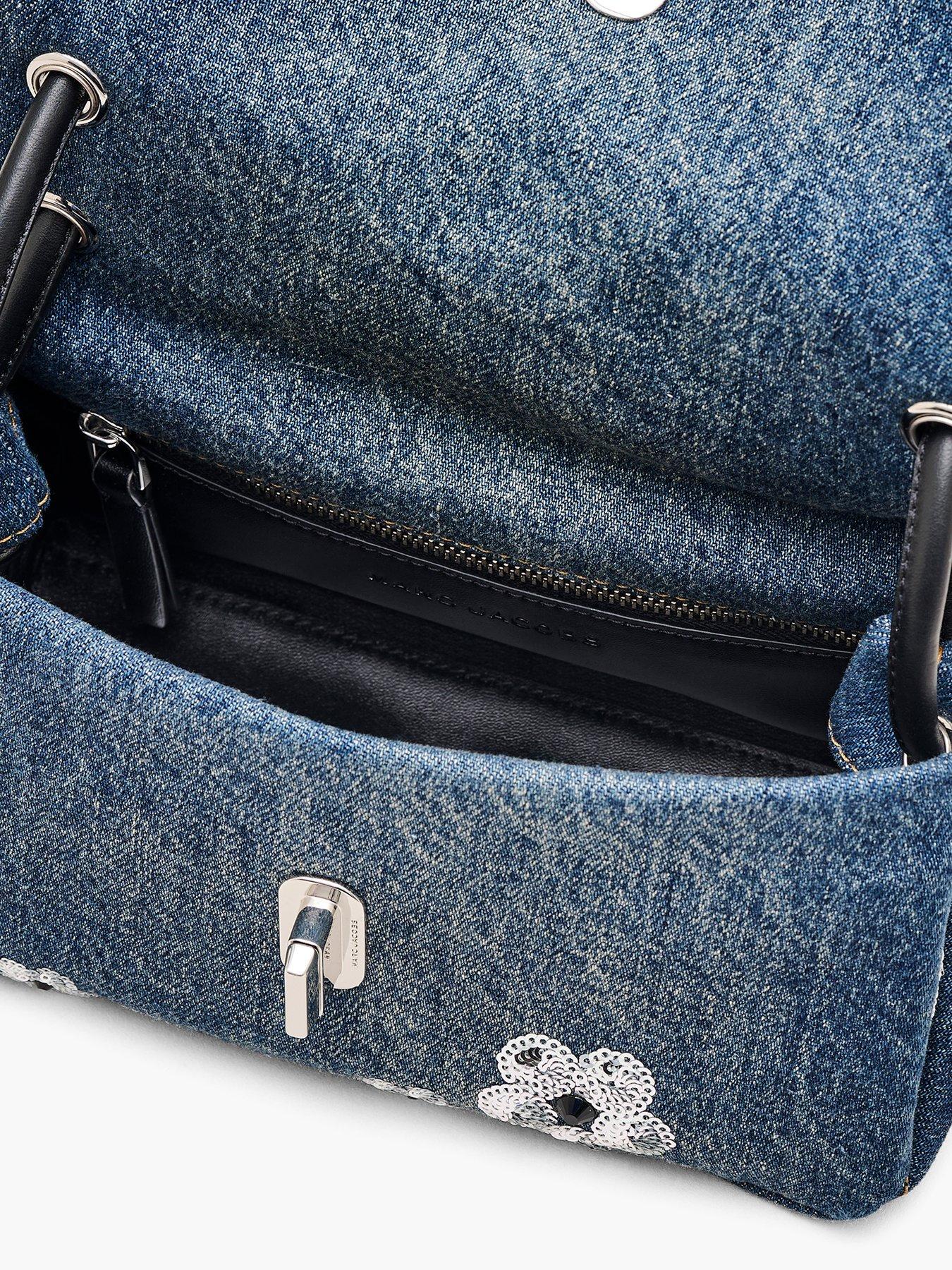 Image 5 of 5 of MARC JACOBS The Sequin Daisy Mini Dual Bag - Blue