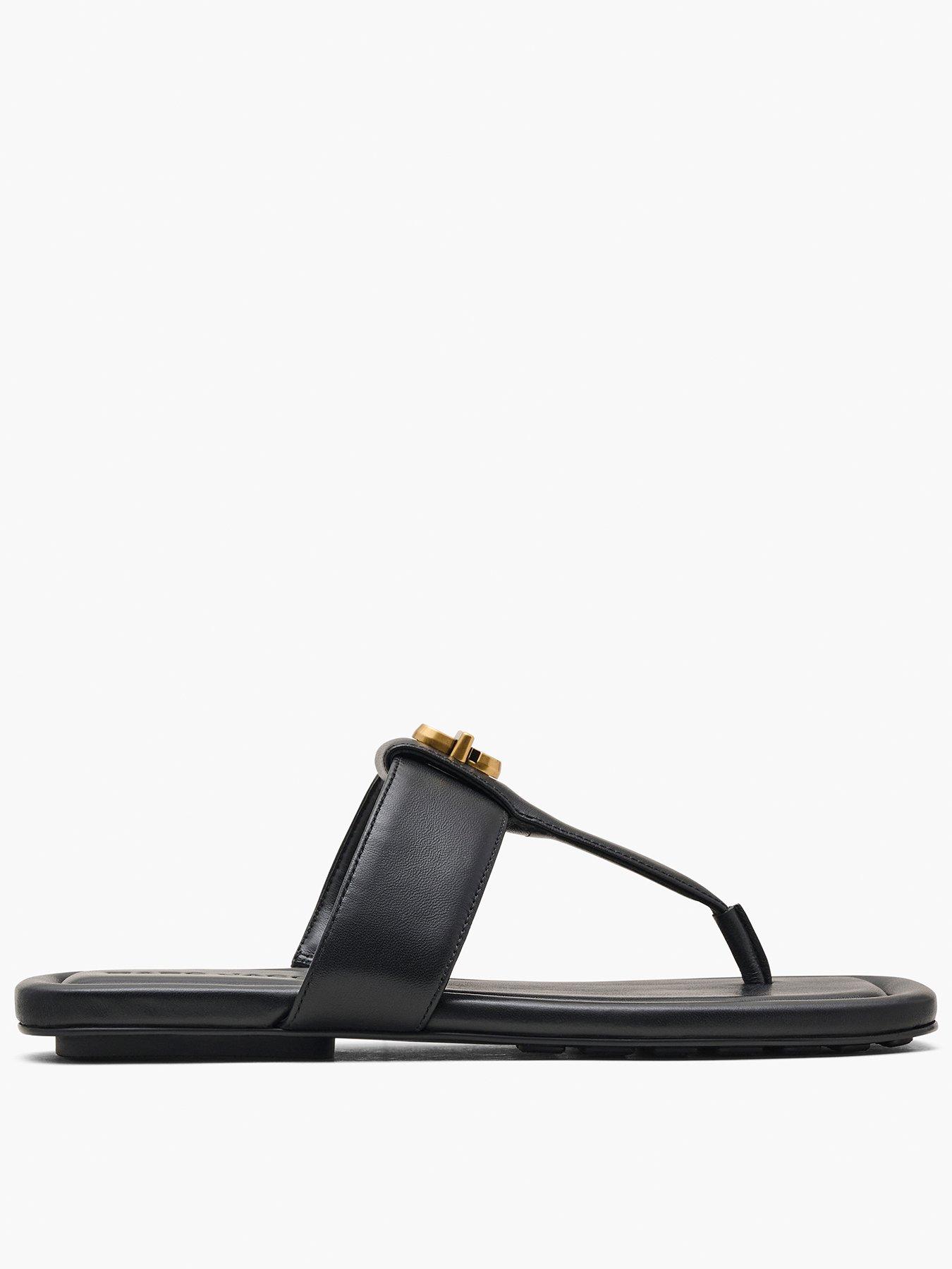 undefined The Dual T Sandals - Black