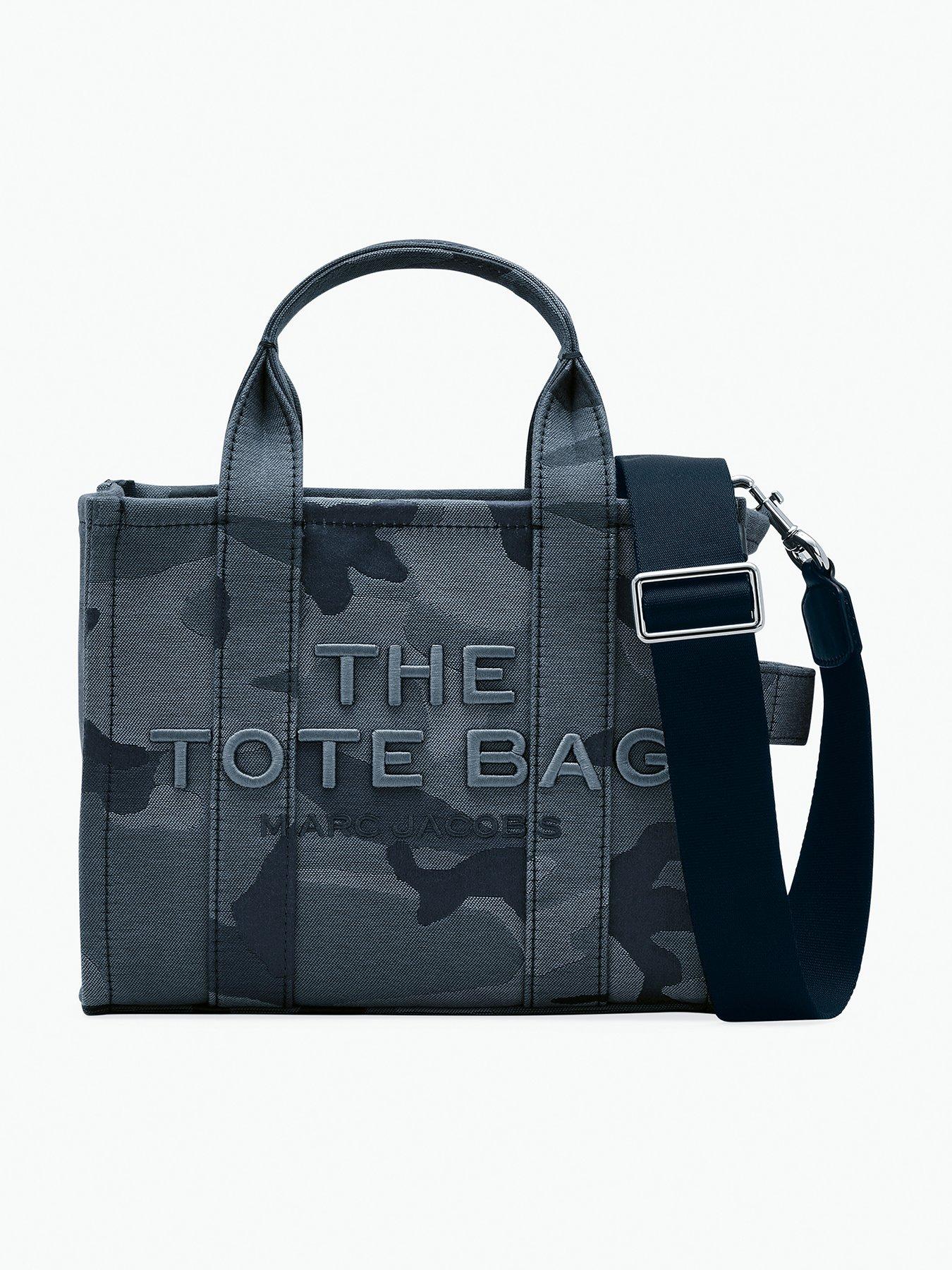 undefined The Small Camo Tote Bag - Grey/Blue