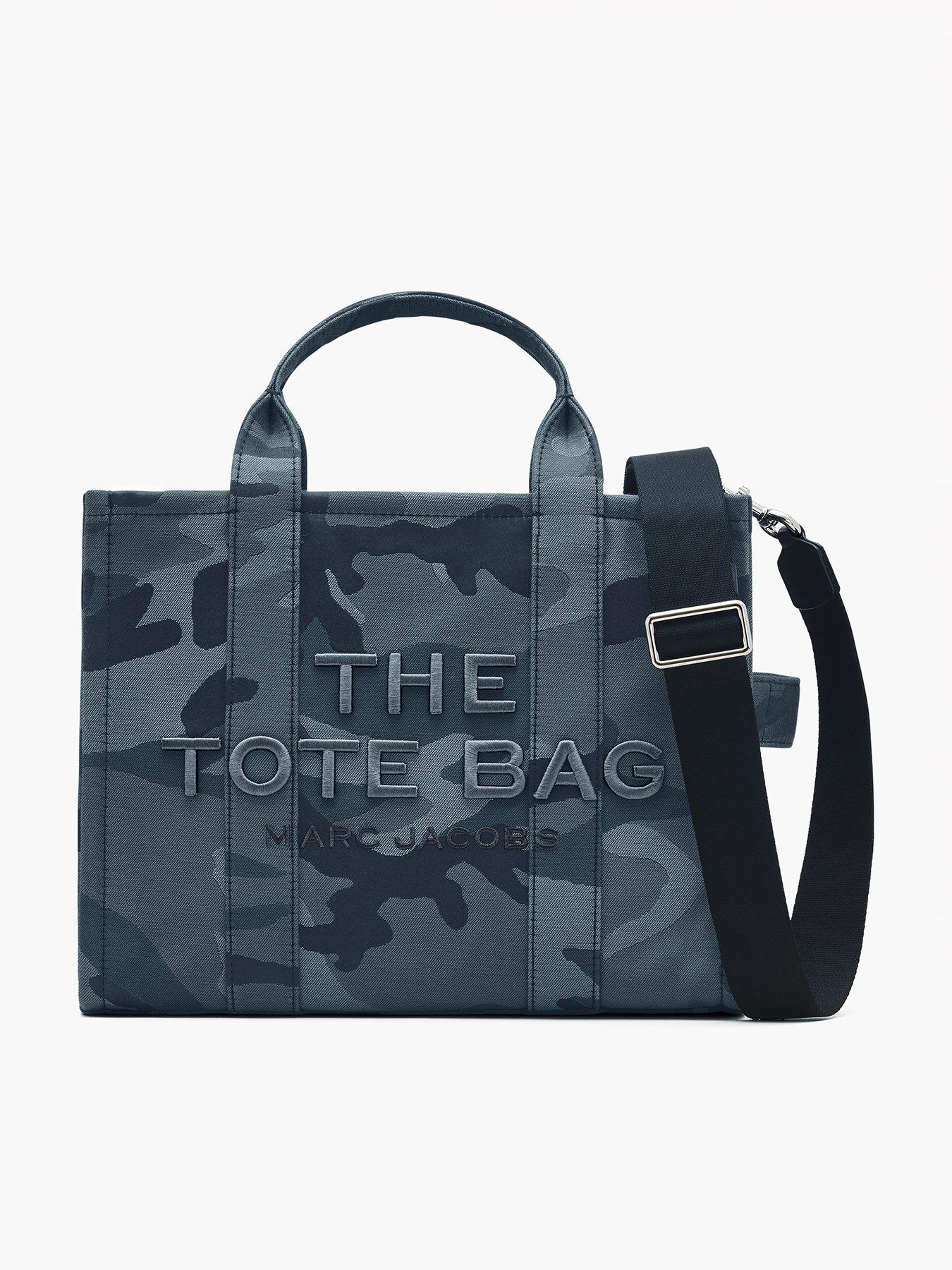 undefined The Medium Tote Camo Bag - Grey/Blue