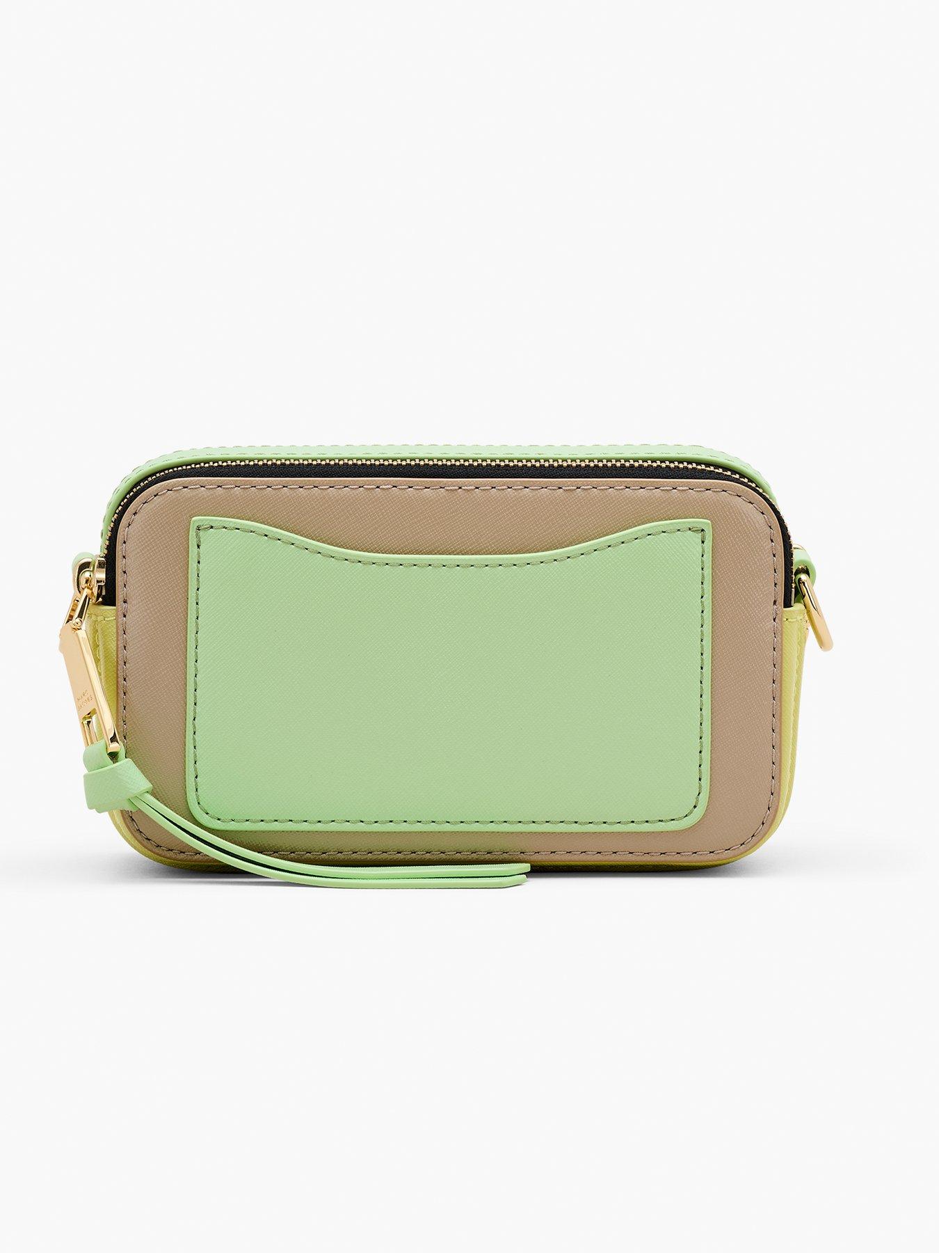 Image 4 of 5 of MARC JACOBS The Snapshot Cross-Body Bag - Light Green