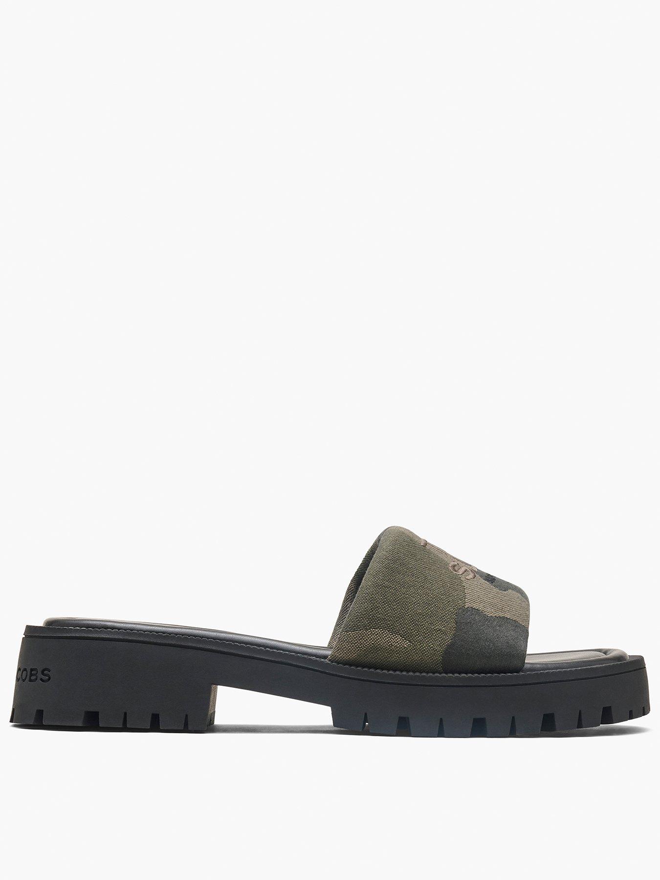 undefined The Camo Jacquard Lug Sole Sliders - Multi