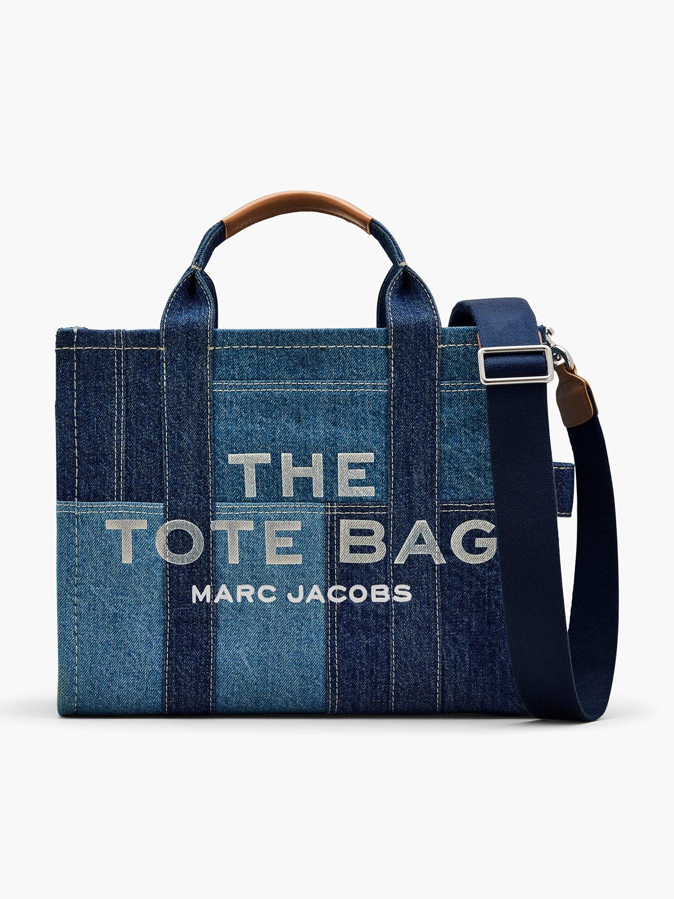 undefined The Medium Denim Tote Bag - Blue