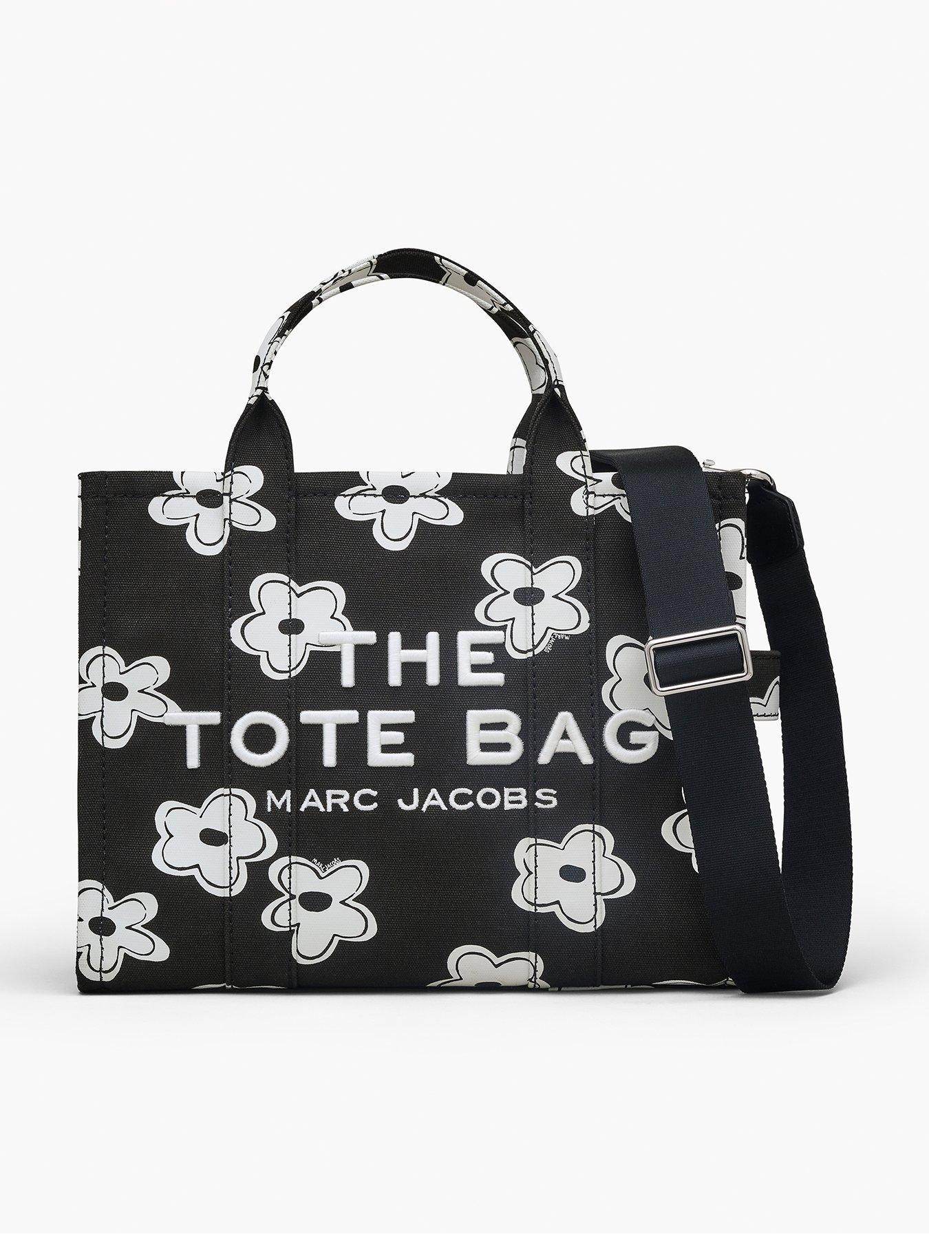 Image 1 of 4 of MARC JACOBS The Medium Daisy Tote Bag - Black
