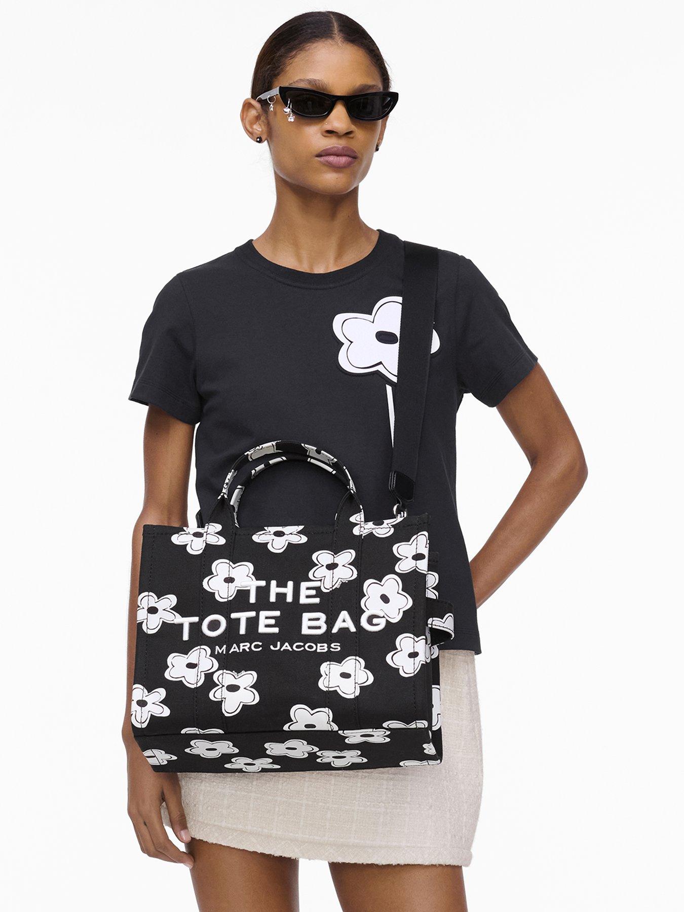 Image 2 of 4 of MARC JACOBS The Medium Daisy Tote Bag - Black