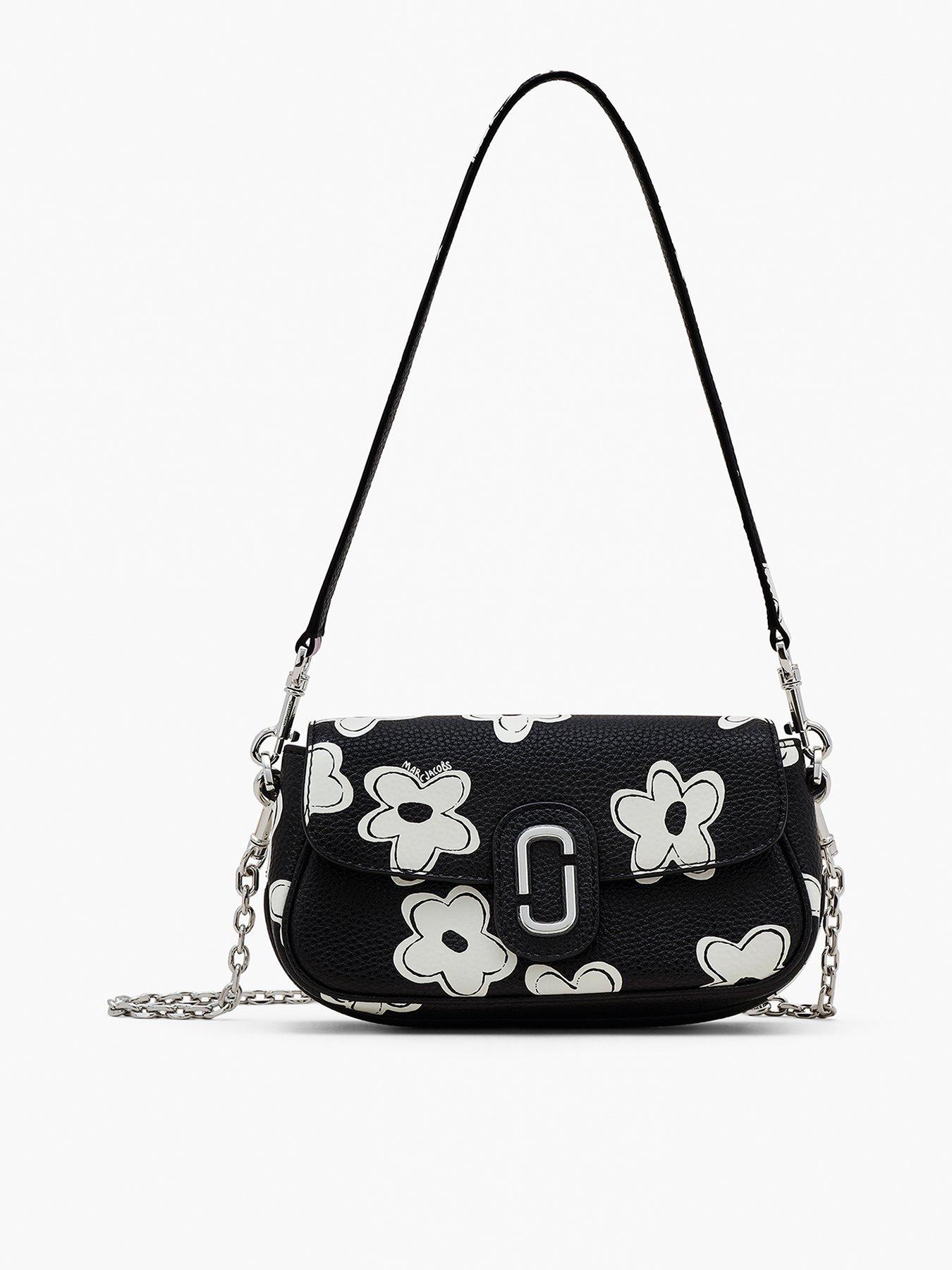 undefined The Clover Daisy Shoulder Bag - Black