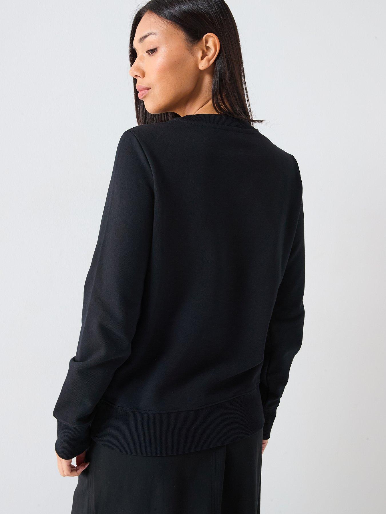 Image 2 of 6 of Versace Jeans Couture Crew Neck Sweatshirt - Black