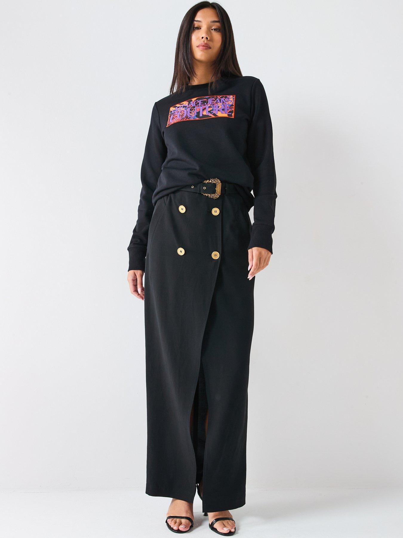 Image 5 of 6 of Versace Jeans Couture Crew Neck Sweatshirt - Black