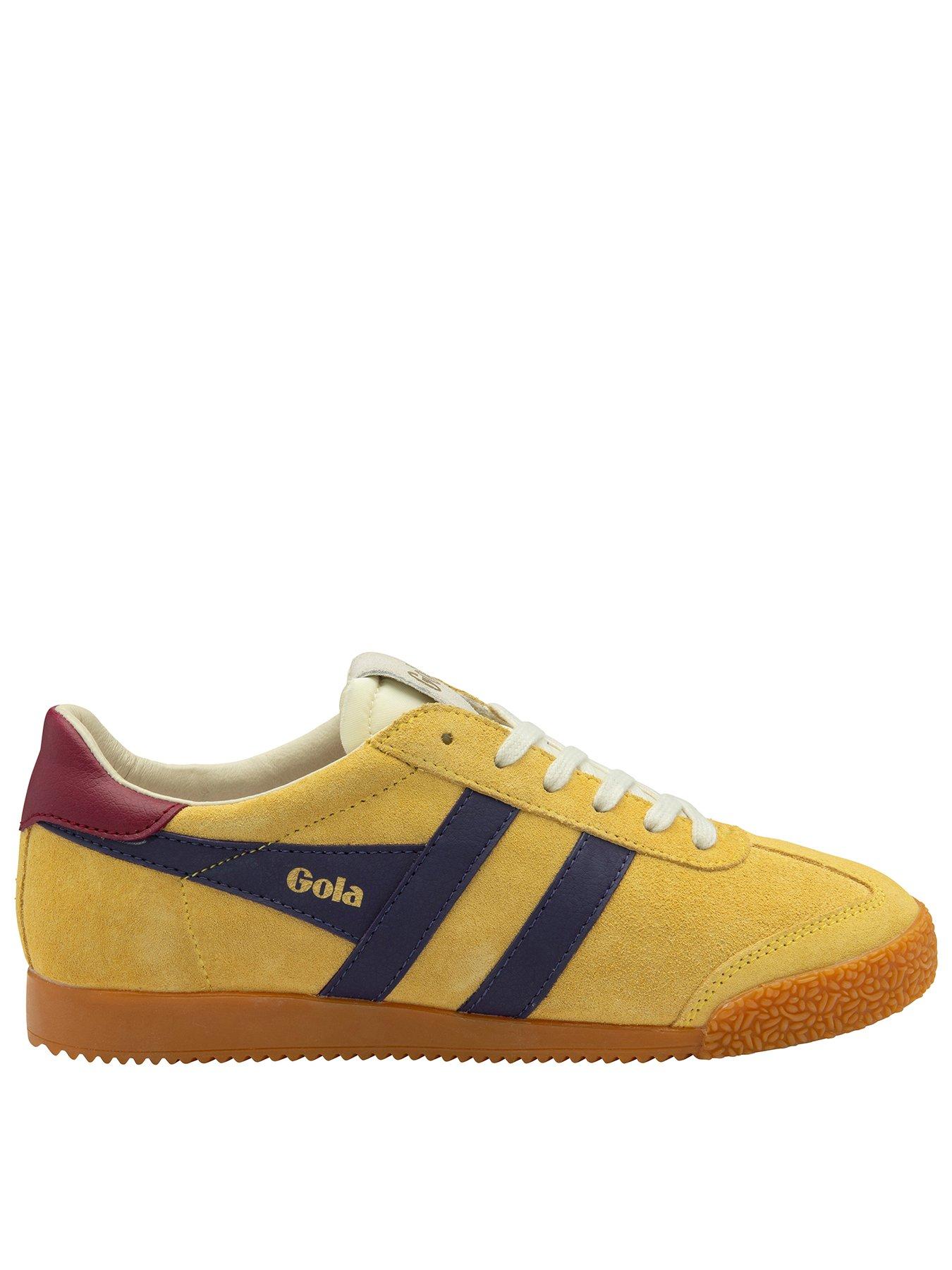 undefined Women's Elan Trainers - Yellow/Navy