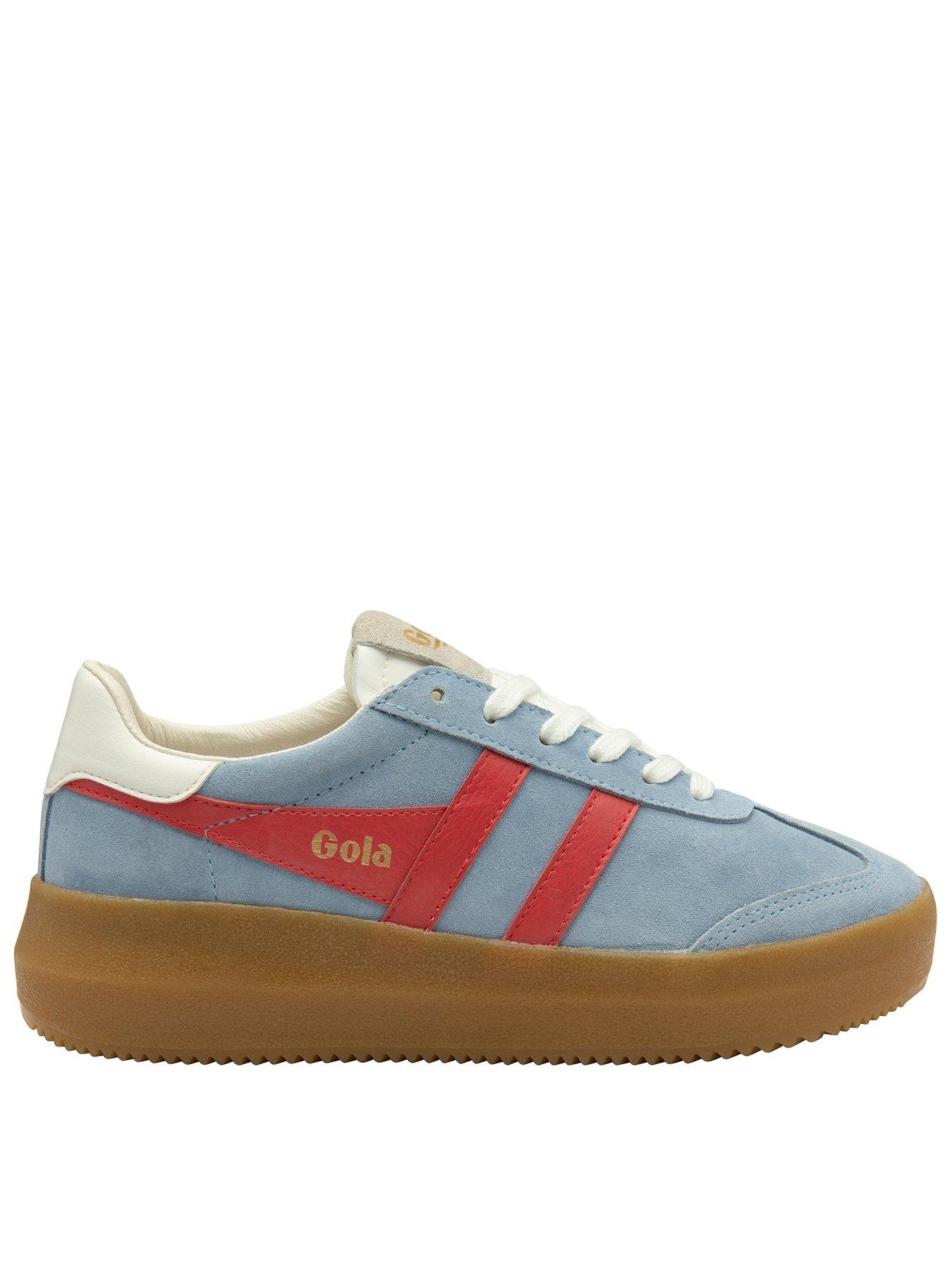 undefined Women's Athena Trainers - Blue/Pink