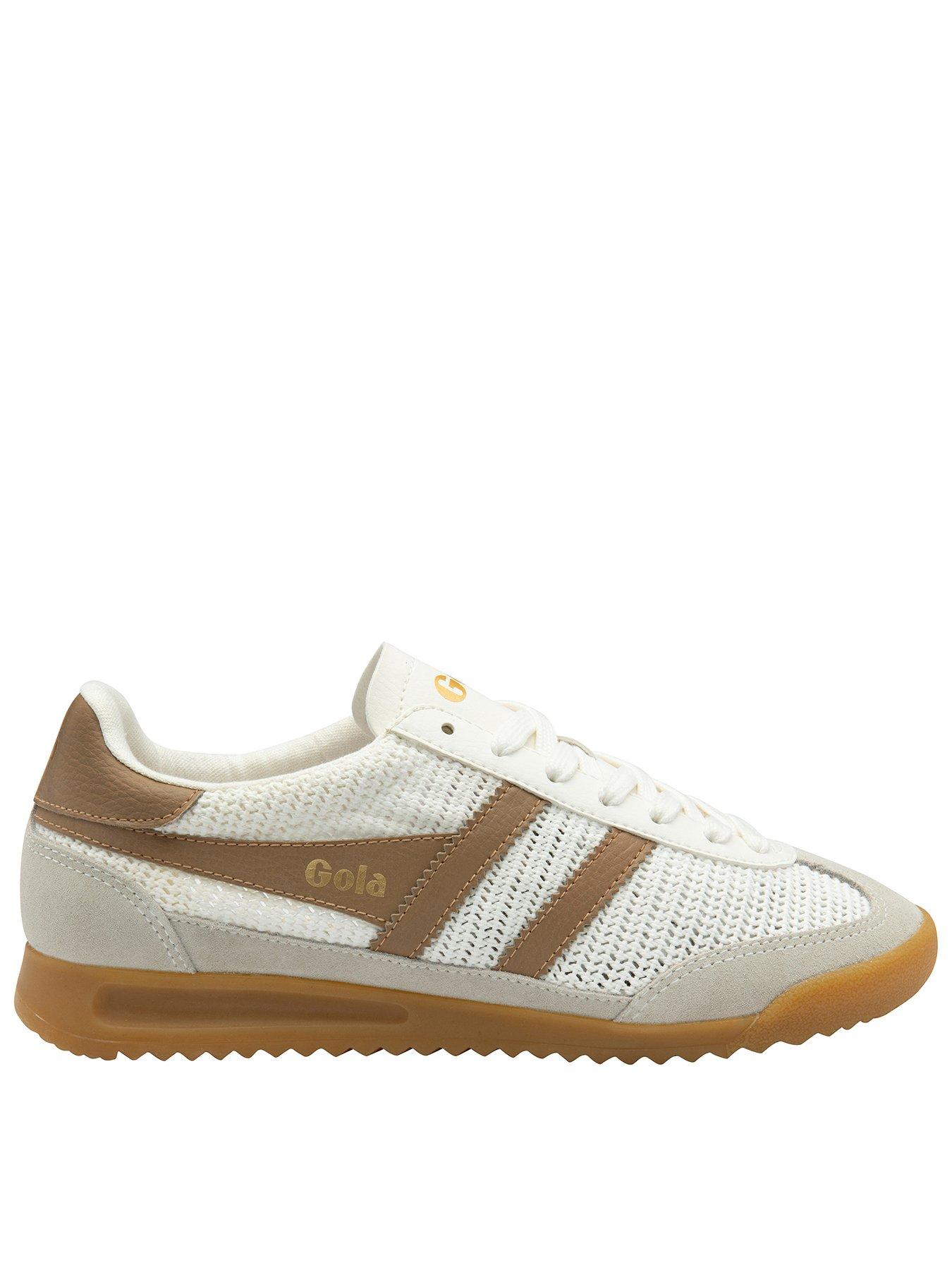 Gola Women's Tornado Zephyr Trainers Off White/Brown Very