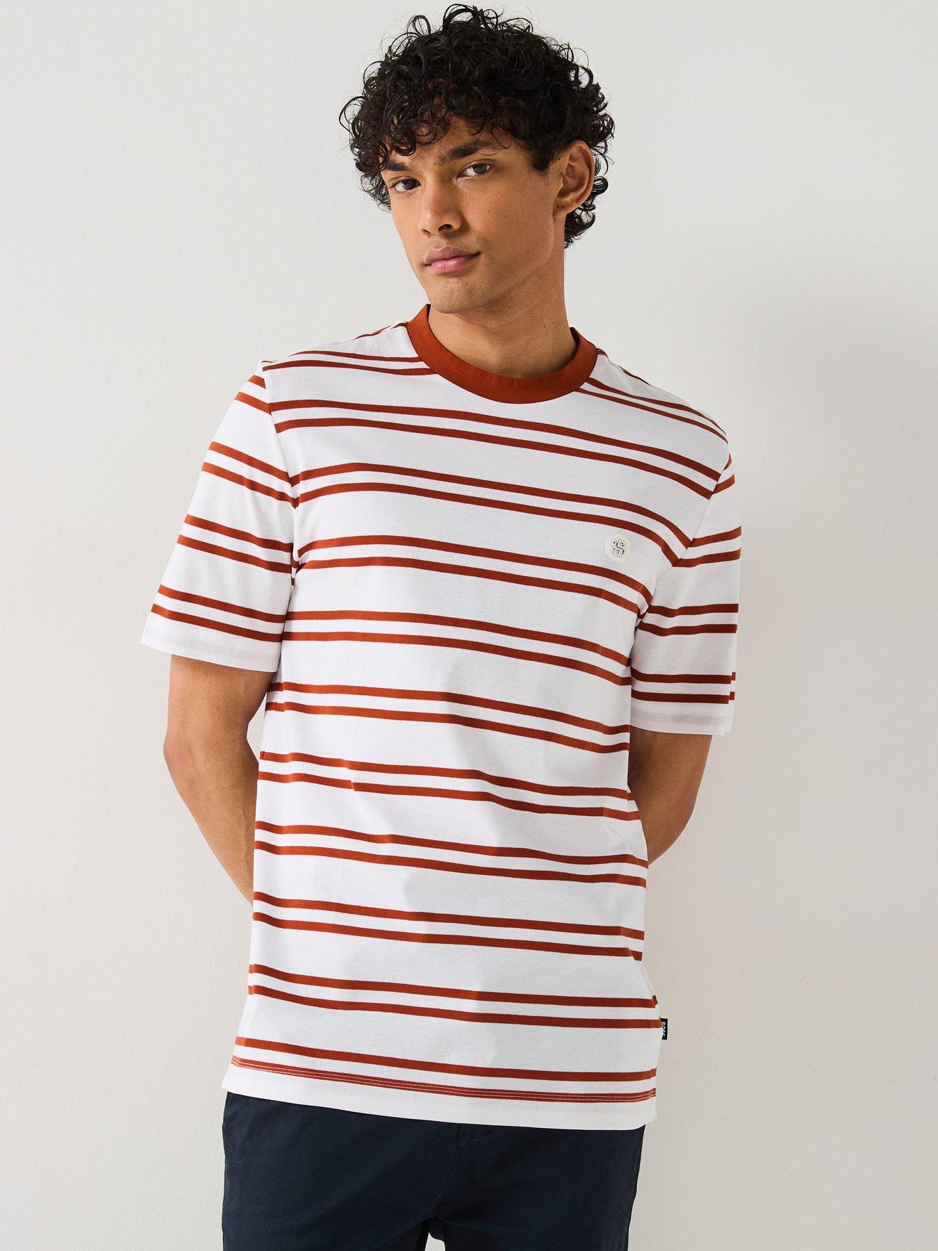 undefined C-Taut Regular Fit Logo T-Shirt - Dark Orange