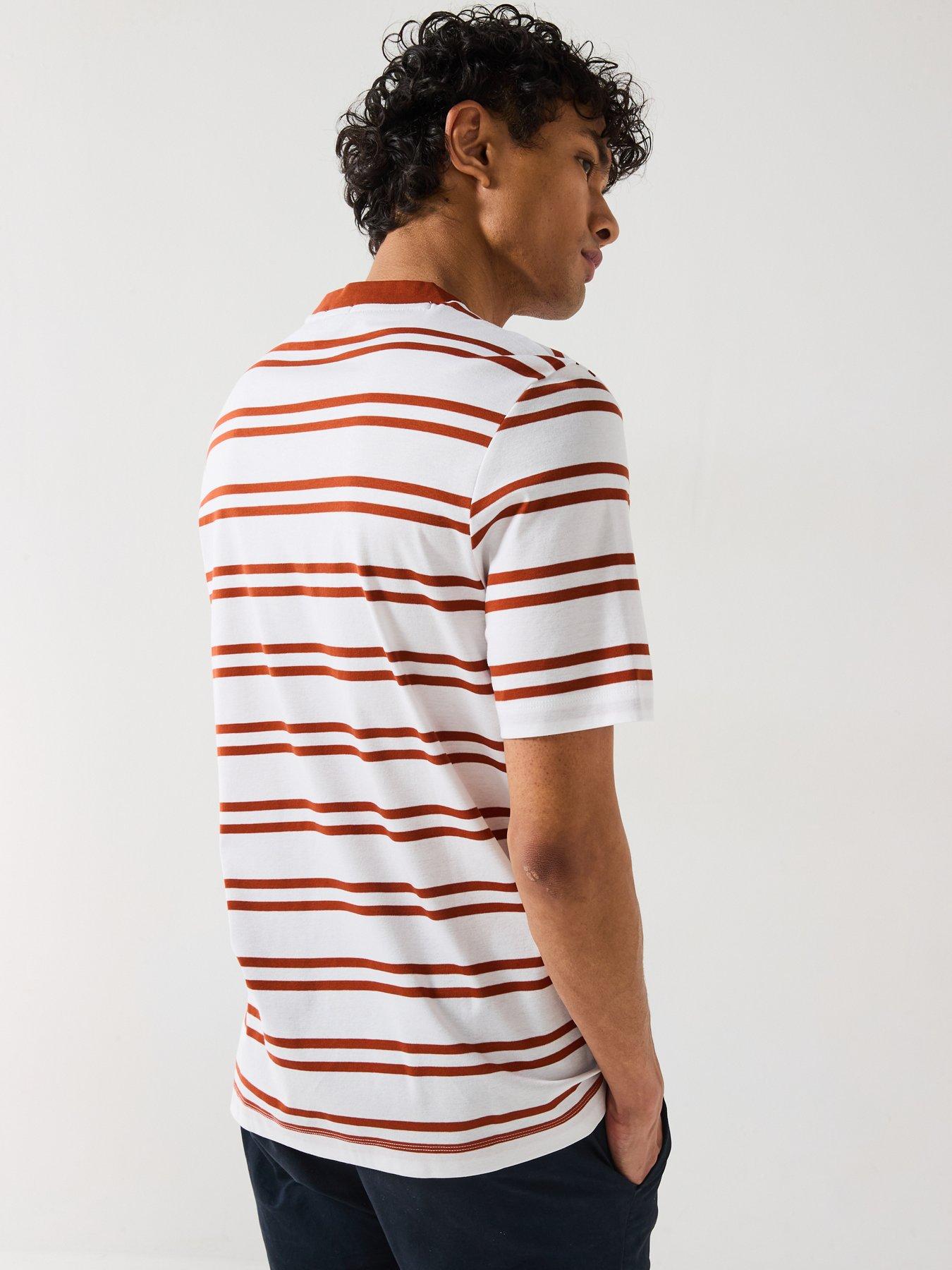 Image 2 of 6 of BOSS C-Taut Regular Fit Logo T-Shirt - Dark Orange