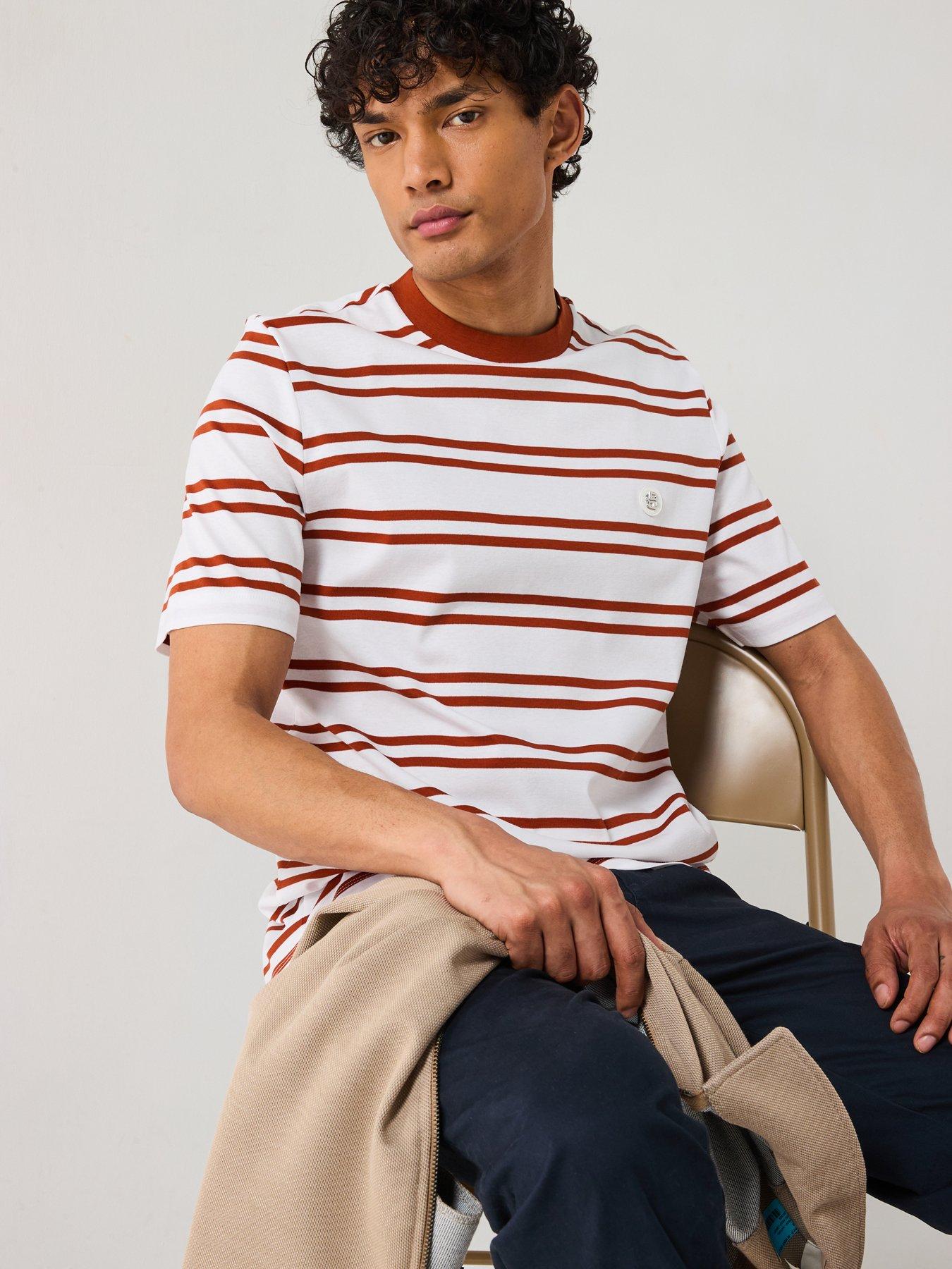 Image 4 of 6 of BOSS C-Taut Regular Fit Logo T-Shirt - Dark Orange