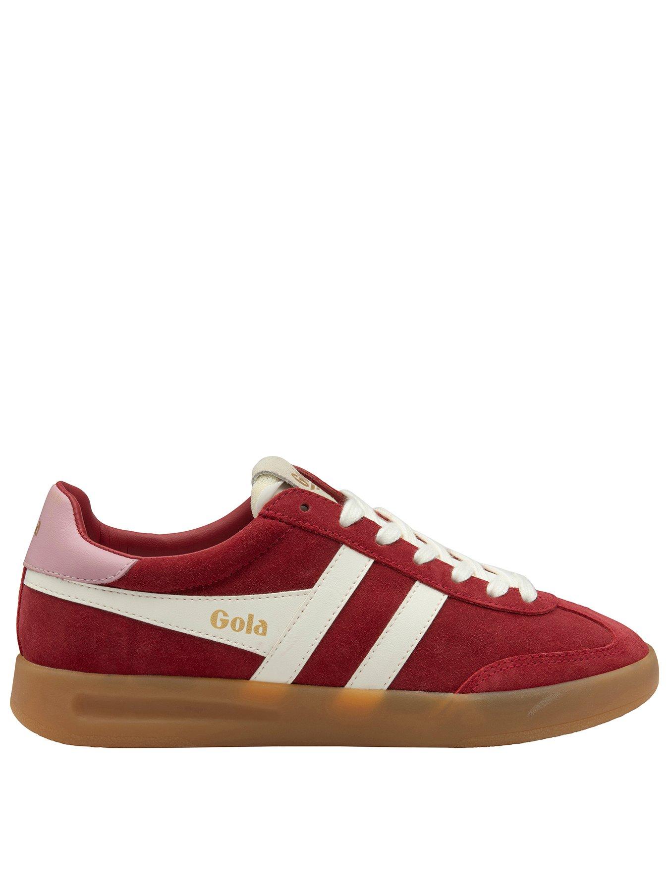 undefined Women's Cyclone Trainers - /Off White - Red