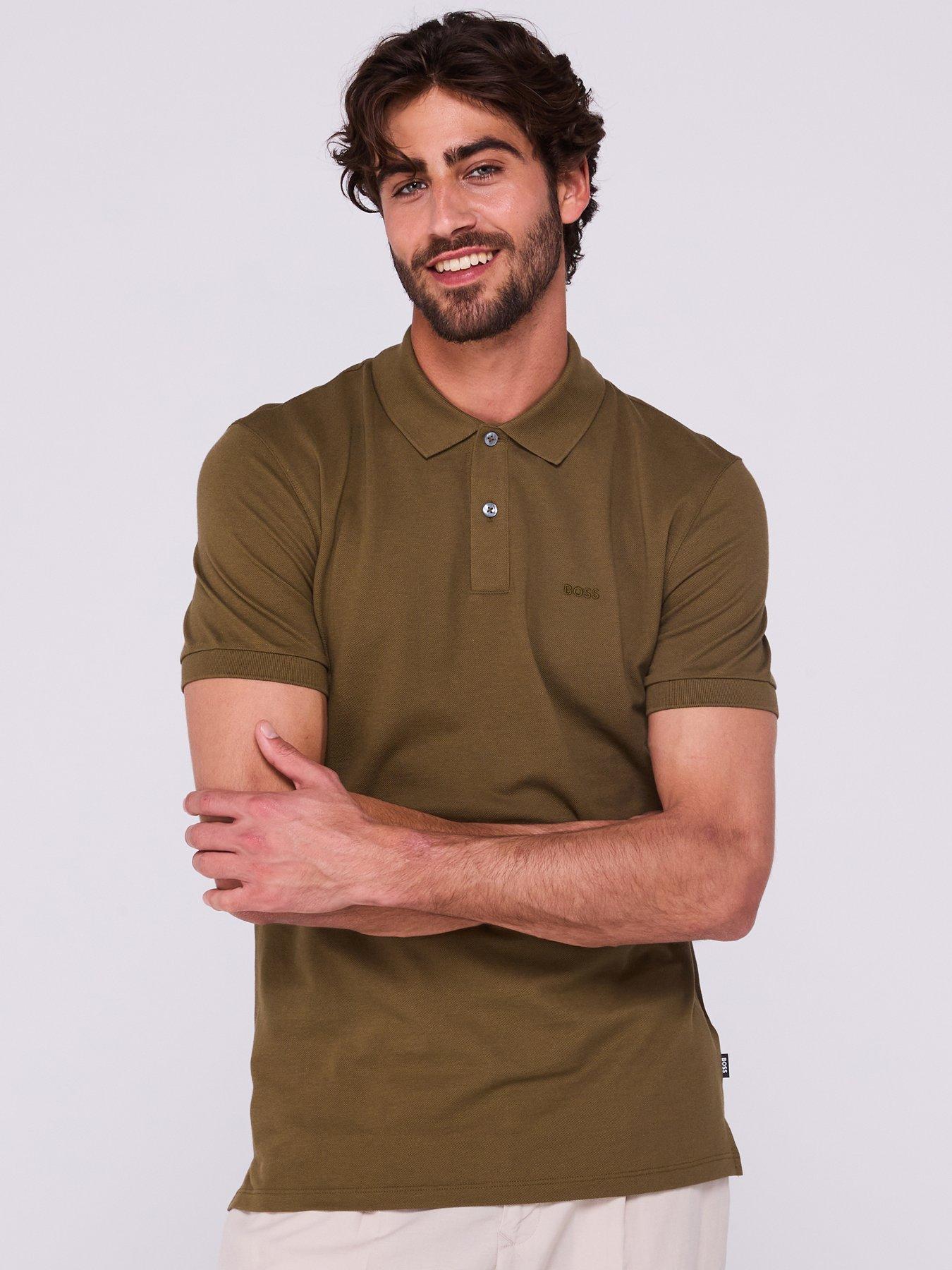 undefined Pallas Regular Cotton Pique Polo Shirt - Green