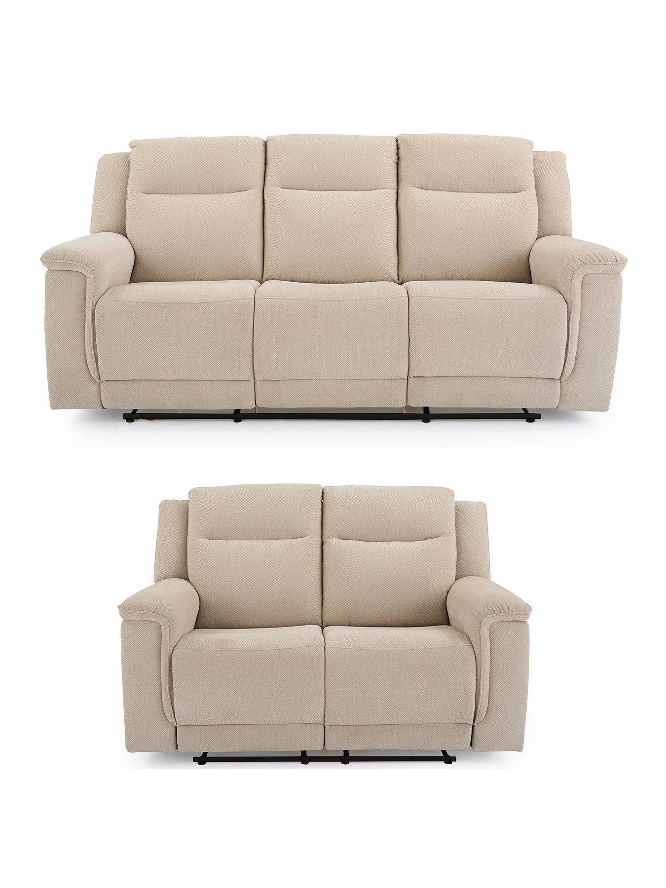 Image 2 of 7 of The Very Collection Miro 3 + 2 Seater Fabric Sofas
