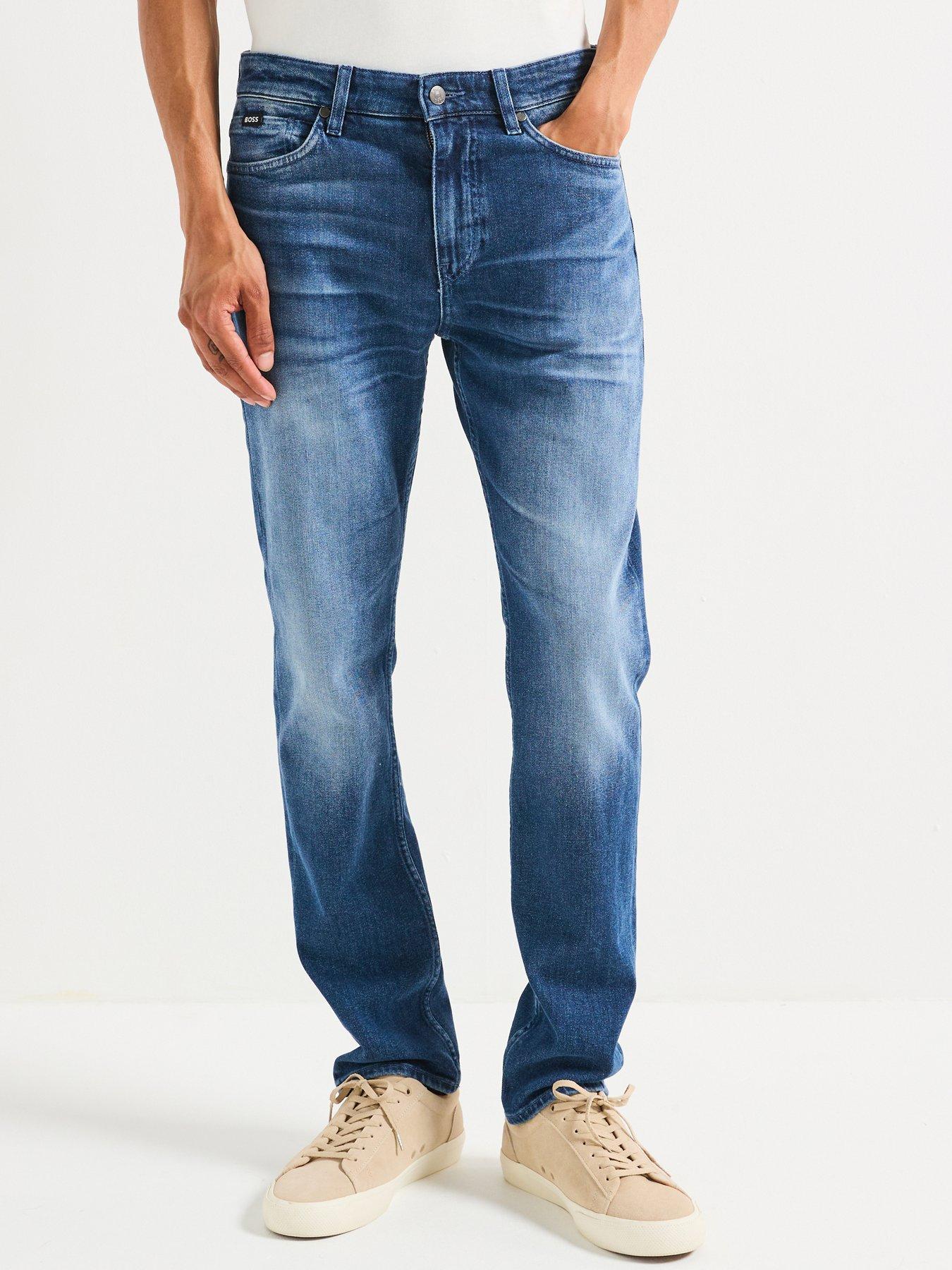 undefined C-Delaware Modern Authentic Slim Fit Jeans - Bright Blue