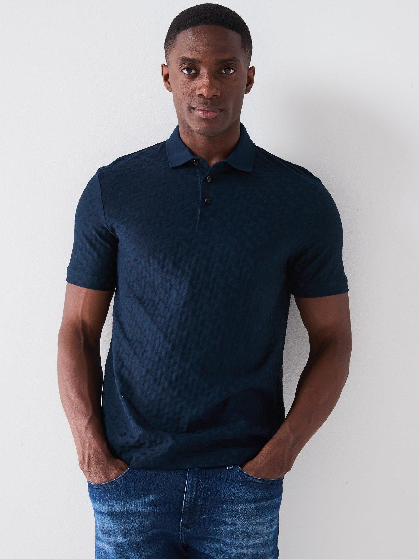BOSS: H-Pack 80 Regular Fit Polo Shirt-Navy - Dark Blue