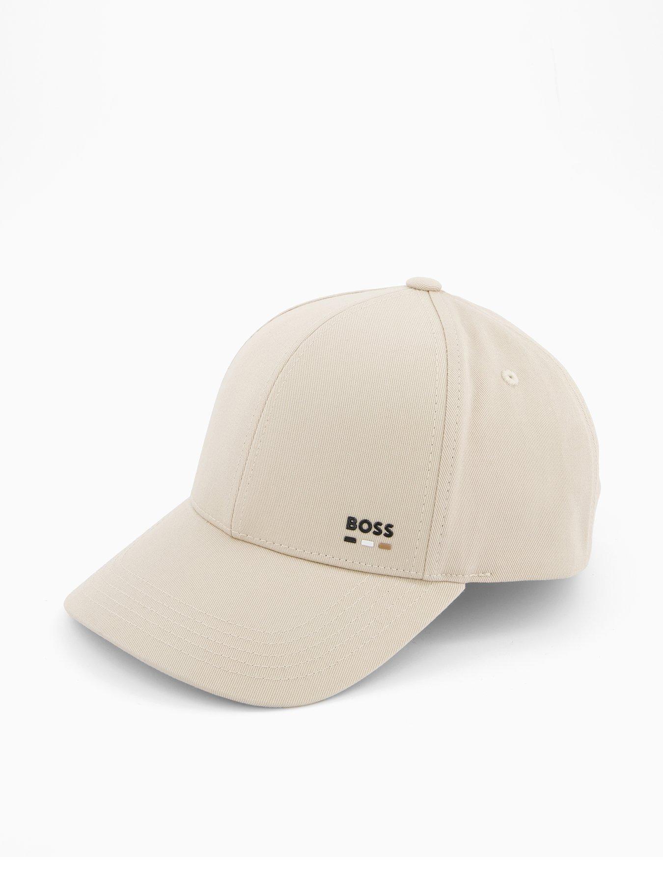 undefined Zed Stripe Logo Cap-Light Beige