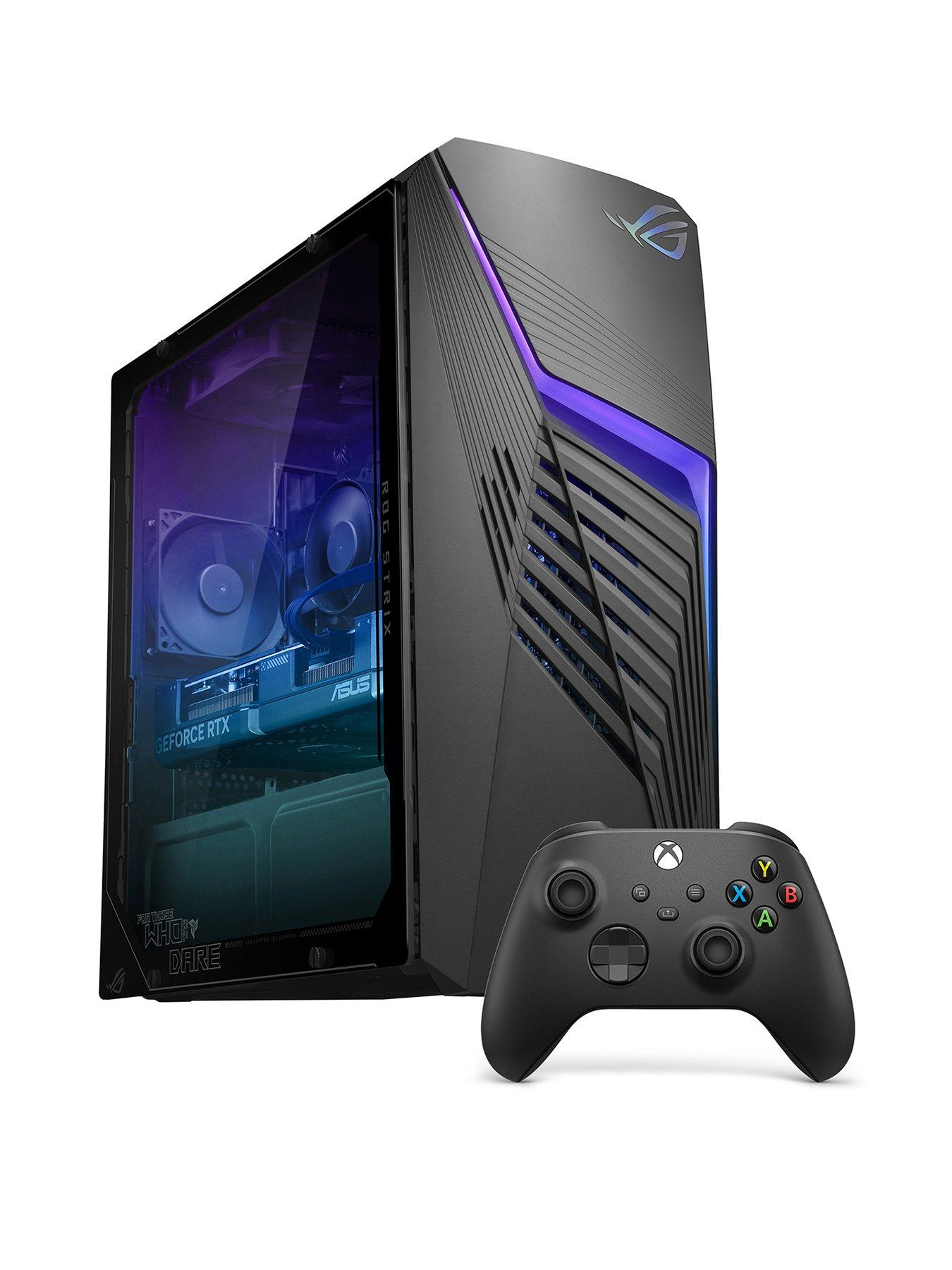 Asus Rog Strix G13Ch Gaming Desktop - Geforce Rtx 4060, Intel Core I5, 16Gb Ram, 1Tb Ssd, With Black Wireless Xbox Controller