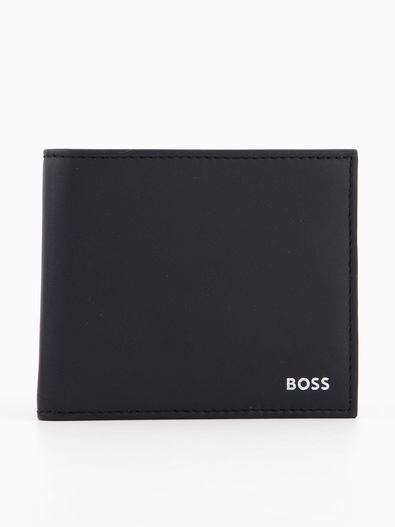undefined Randy 4Cc Leather Wallet With Point Pocket - Black