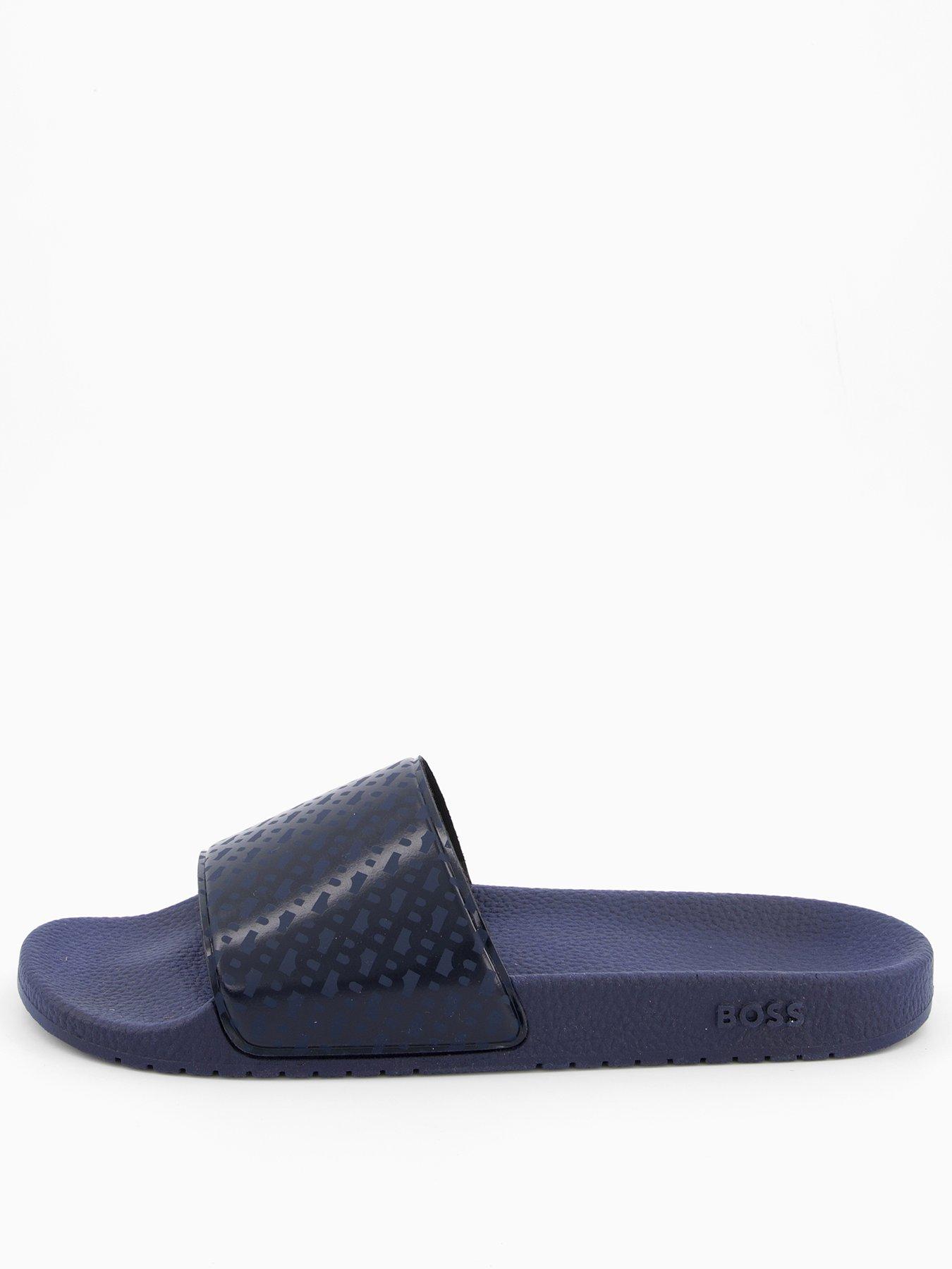 Image 2 of 6 of BOSS Aryeh Sliders - Dark Blue