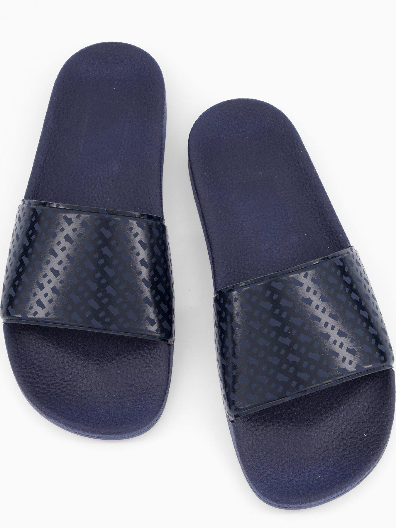 Image 3 of 6 of BOSS Aryeh Sliders - Dark Blue
